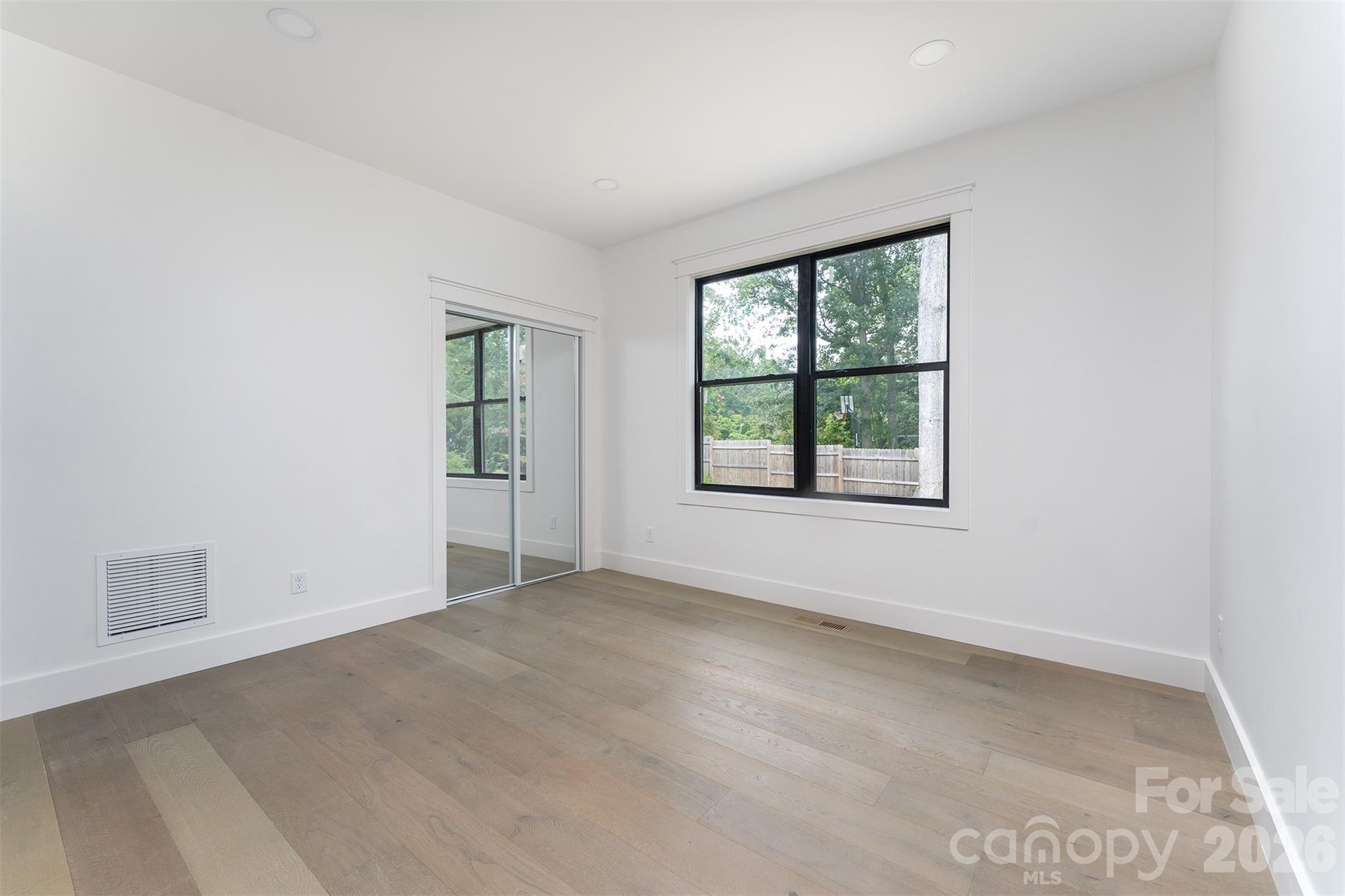 Bedroom facing side of home - 808 Maybank Drive, Hendersonville