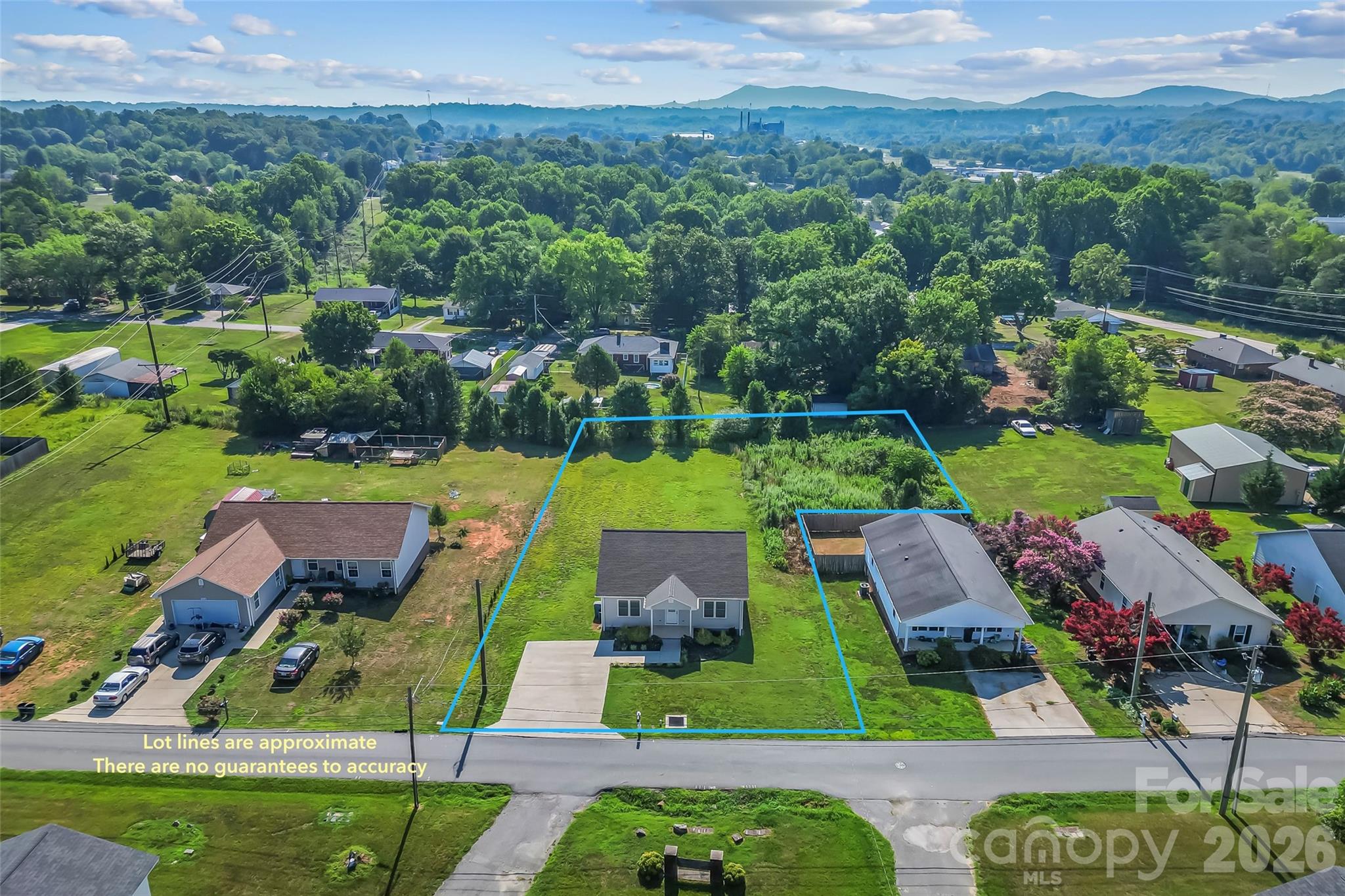 Ariel View - 112 Elm Street, Morganton