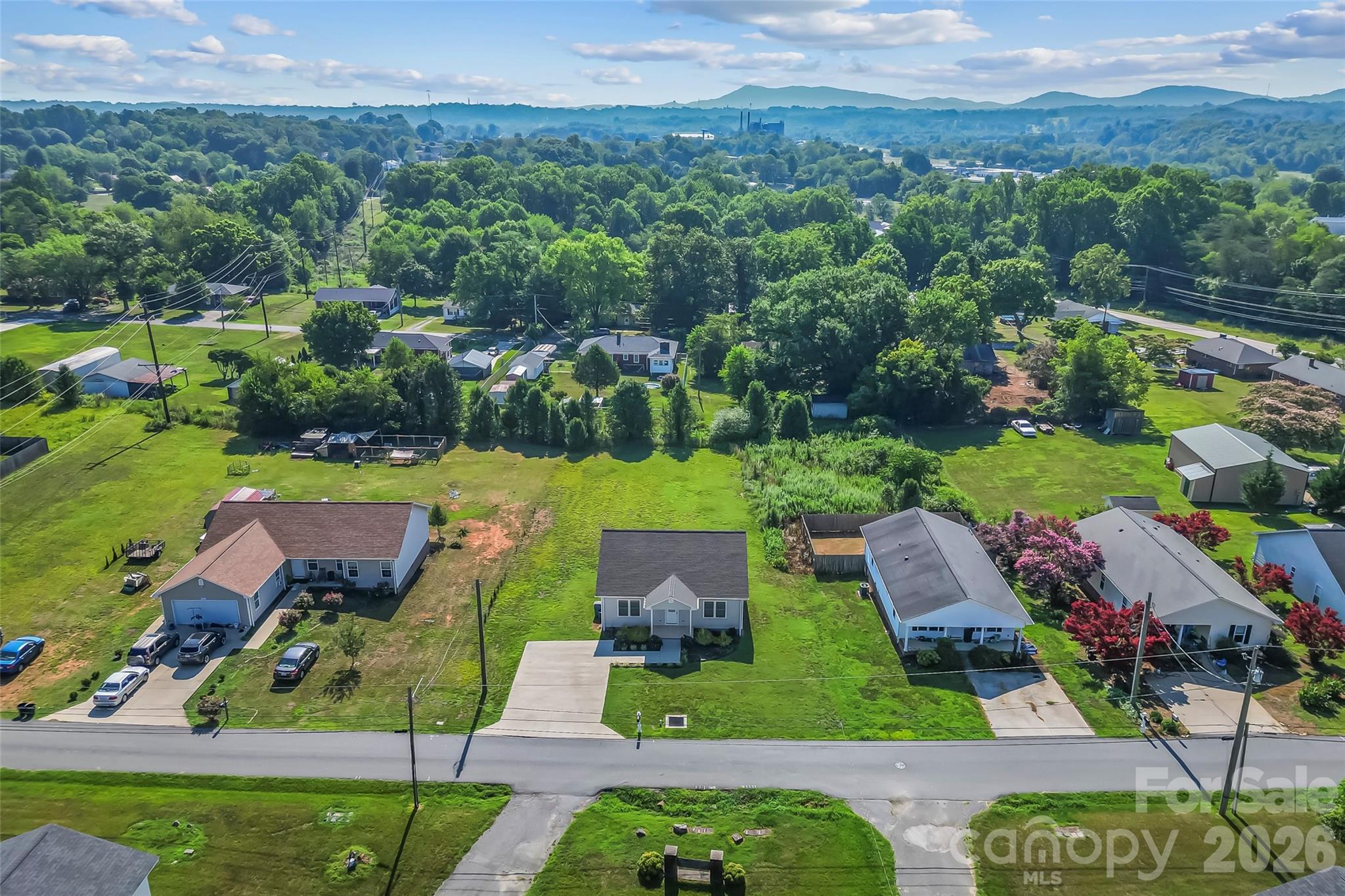 Ariel View - 112 Elm Street, Morganton