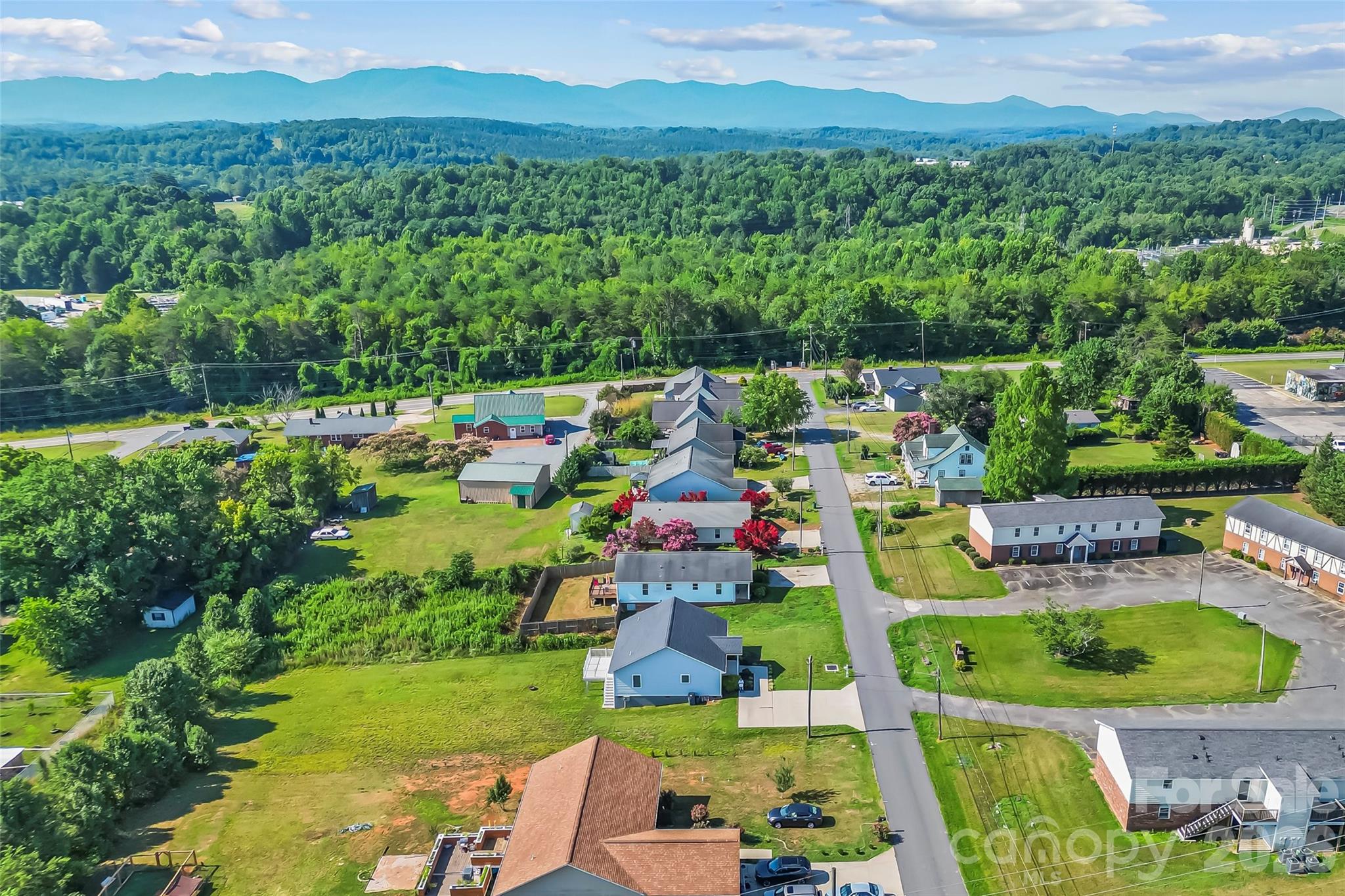 Ariel View - 112 Elm Street, Morganton