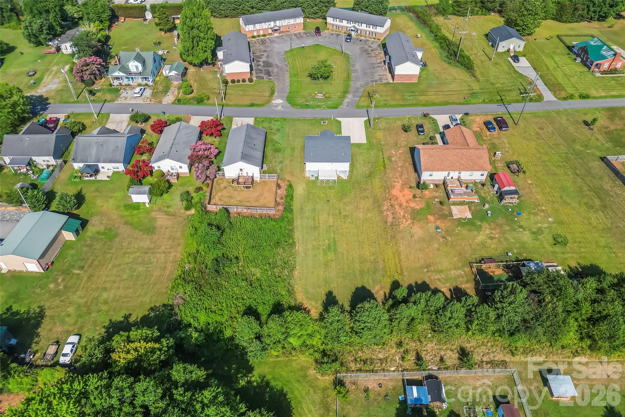 Ariel View - 112 Elm Street, Morganton