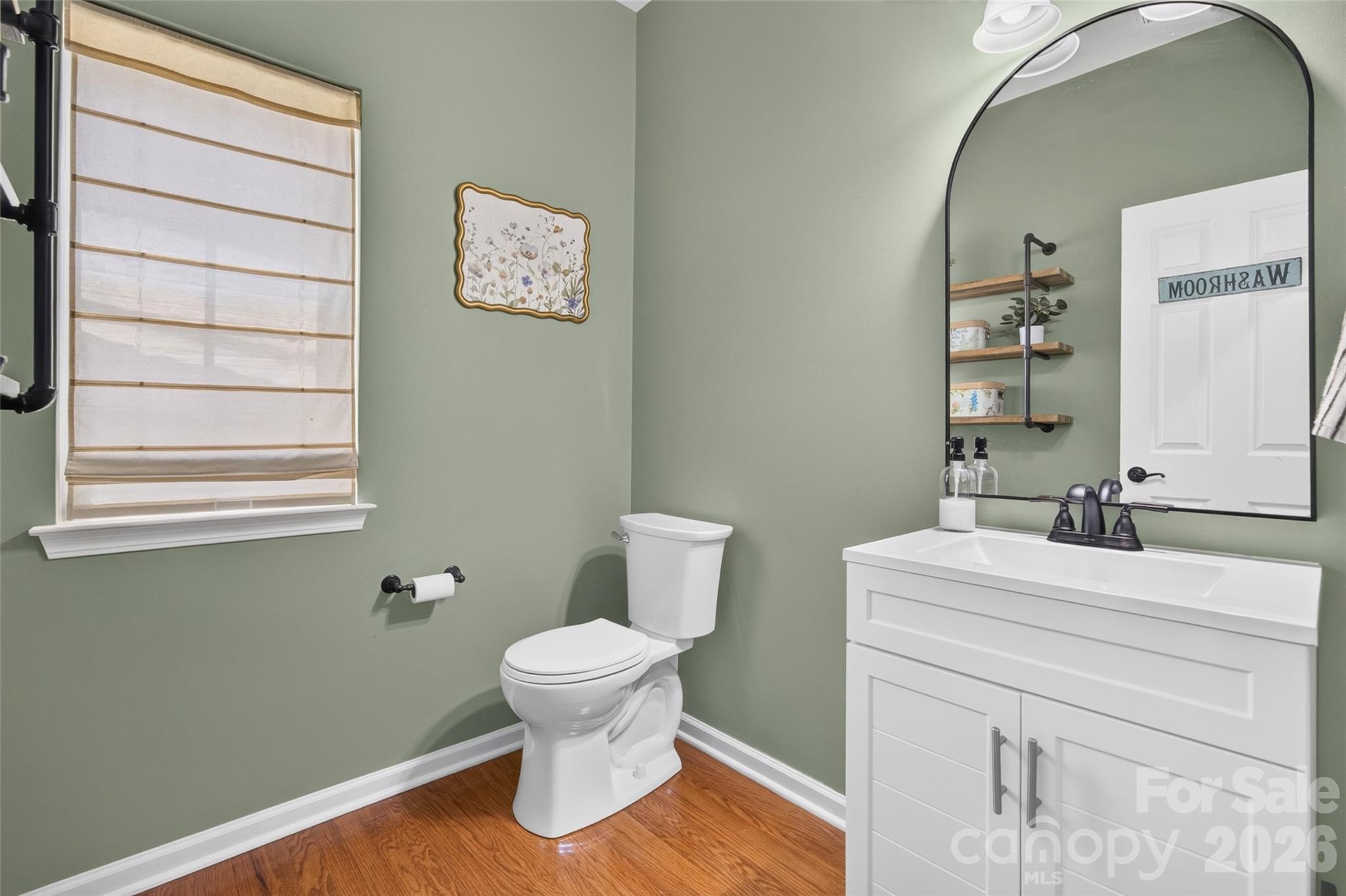 Main Level half bath - 4506 Lawrence Daniel Drive, Matthews