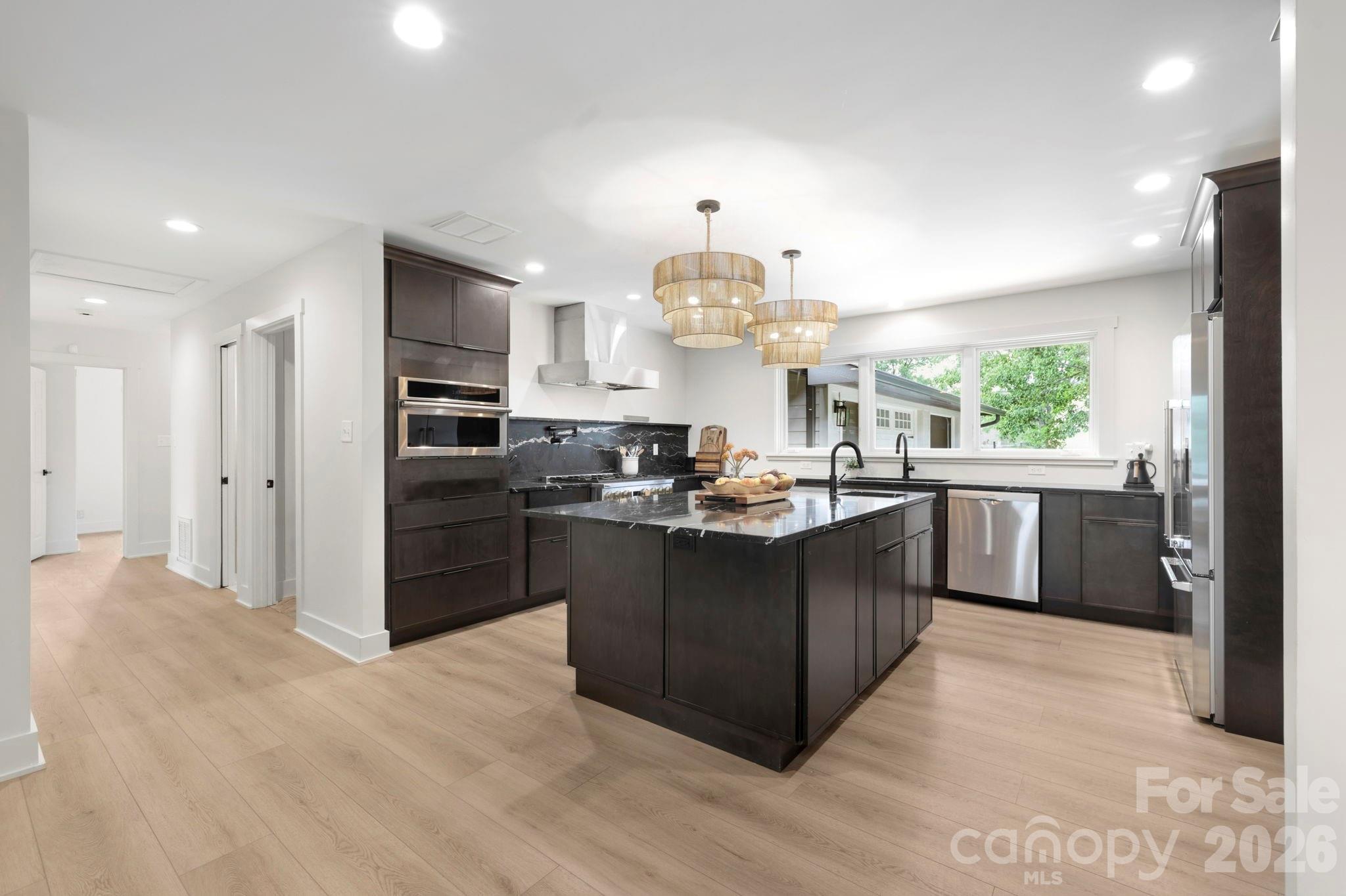 Redesigned kitchen - 114 Cane Creek Ranch Drive, Fletcher
