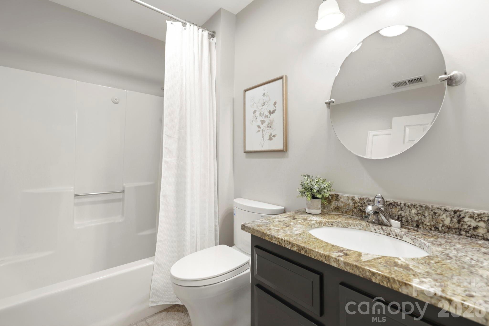 Bathroom #2 with Toto toilet - 114 Cane Creek Ranch Drive, Fletcher