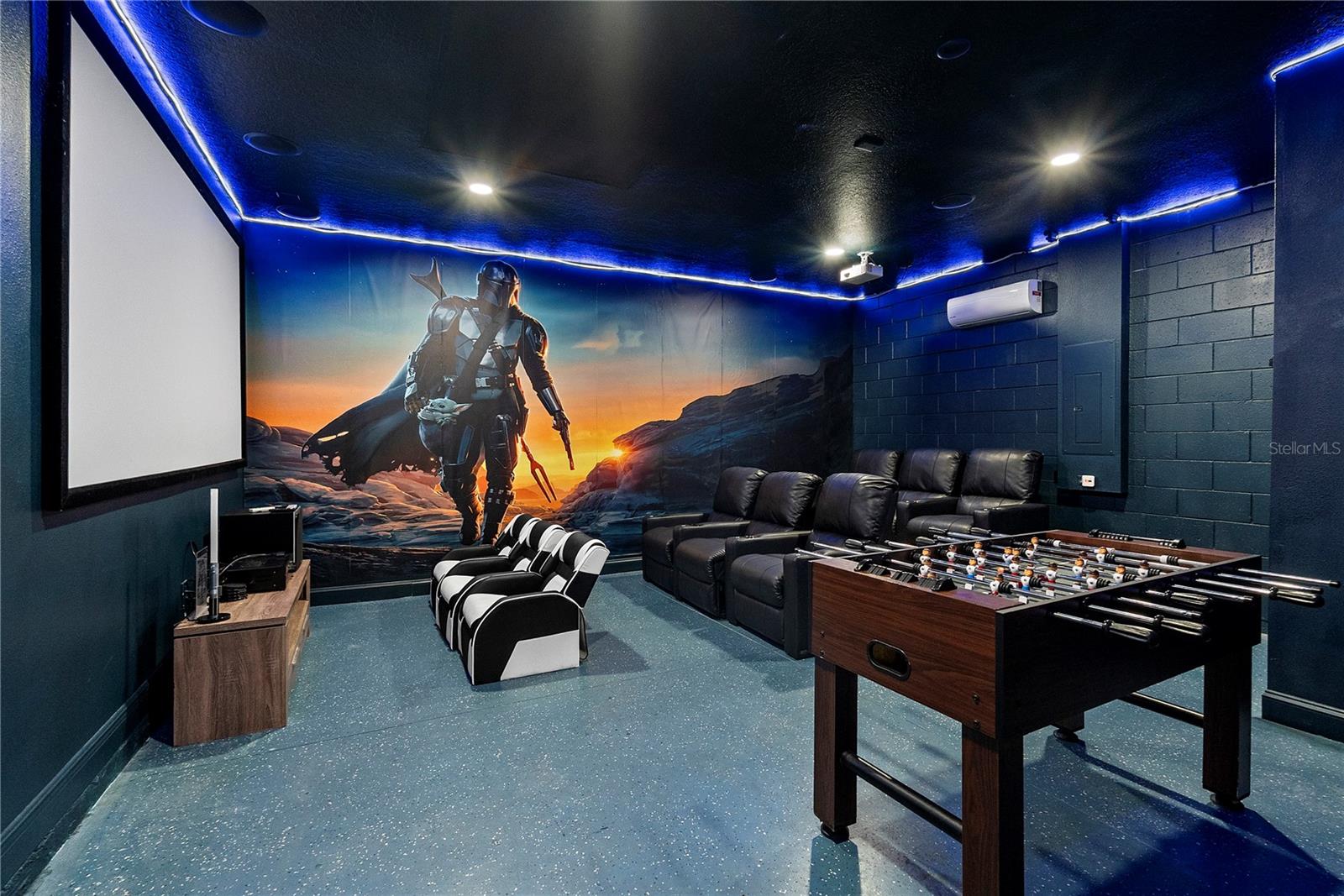 Theater room - 4200 OAKTREE DR, DAVENPORT