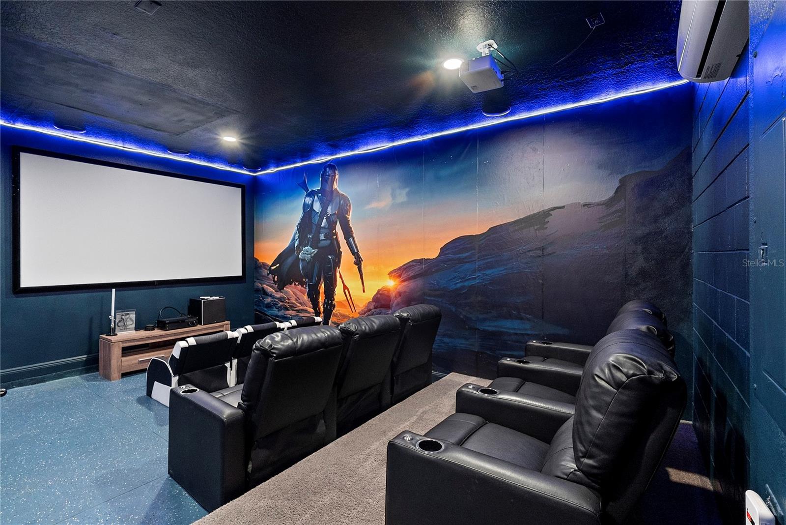 Theater room - 4200 OAKTREE DR, DAVENPORT