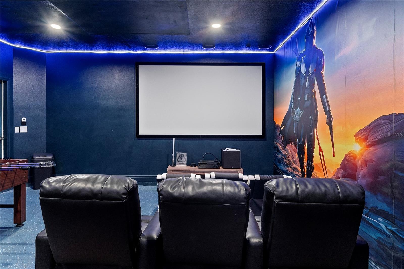 Theater room - 4200 OAKTREE DR, DAVENPORT
