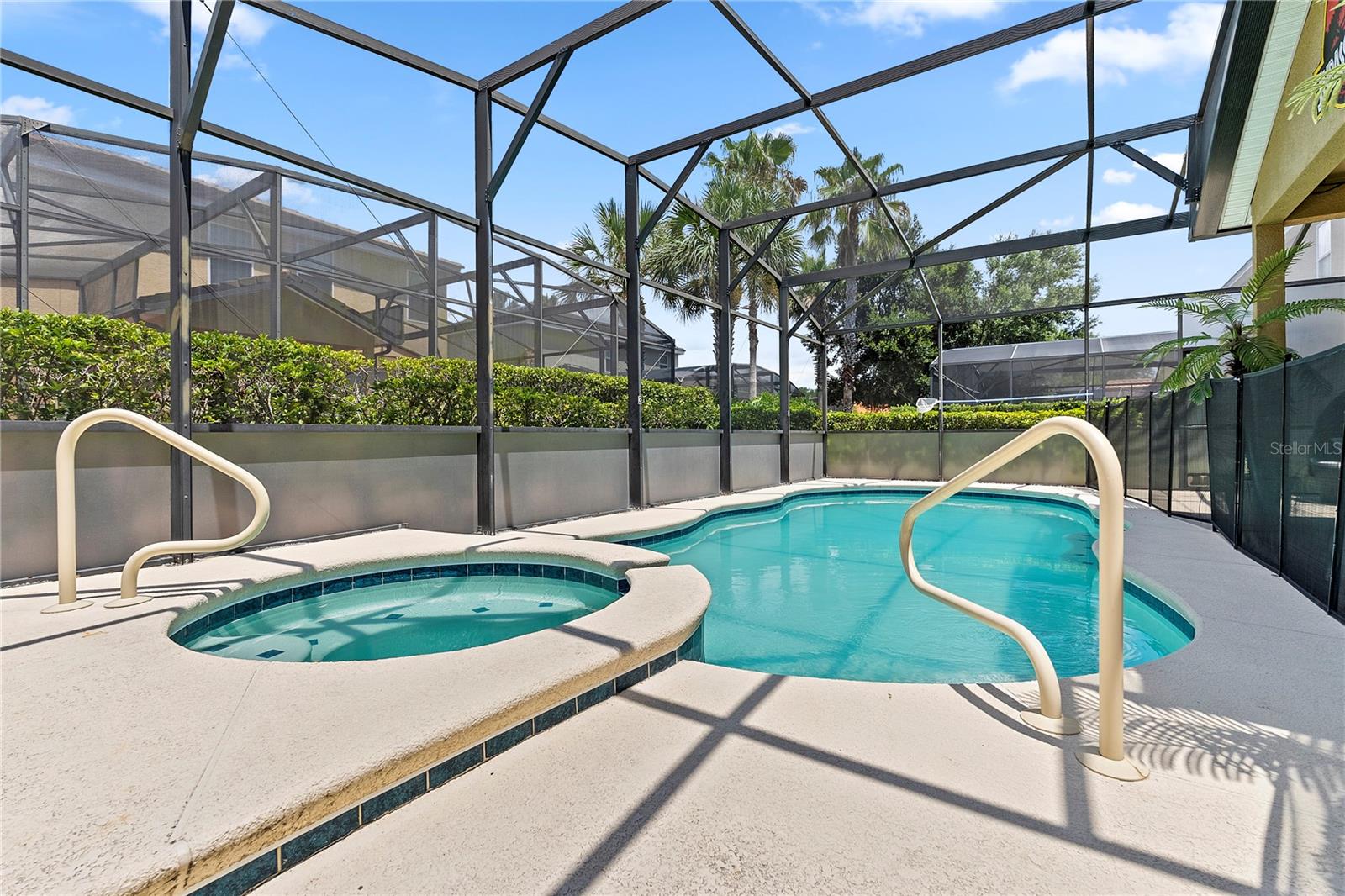 Pool and spa - 4200 OAKTREE DR, DAVENPORT
