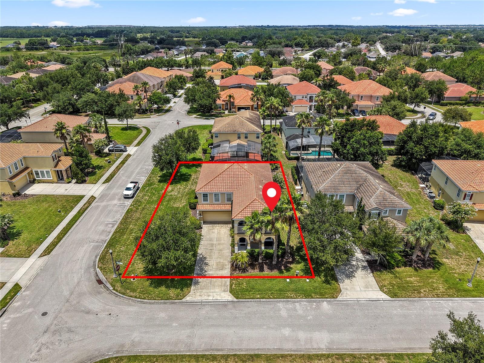 Front Point of interest - 4200 OAKTREE DR, DAVENPORT