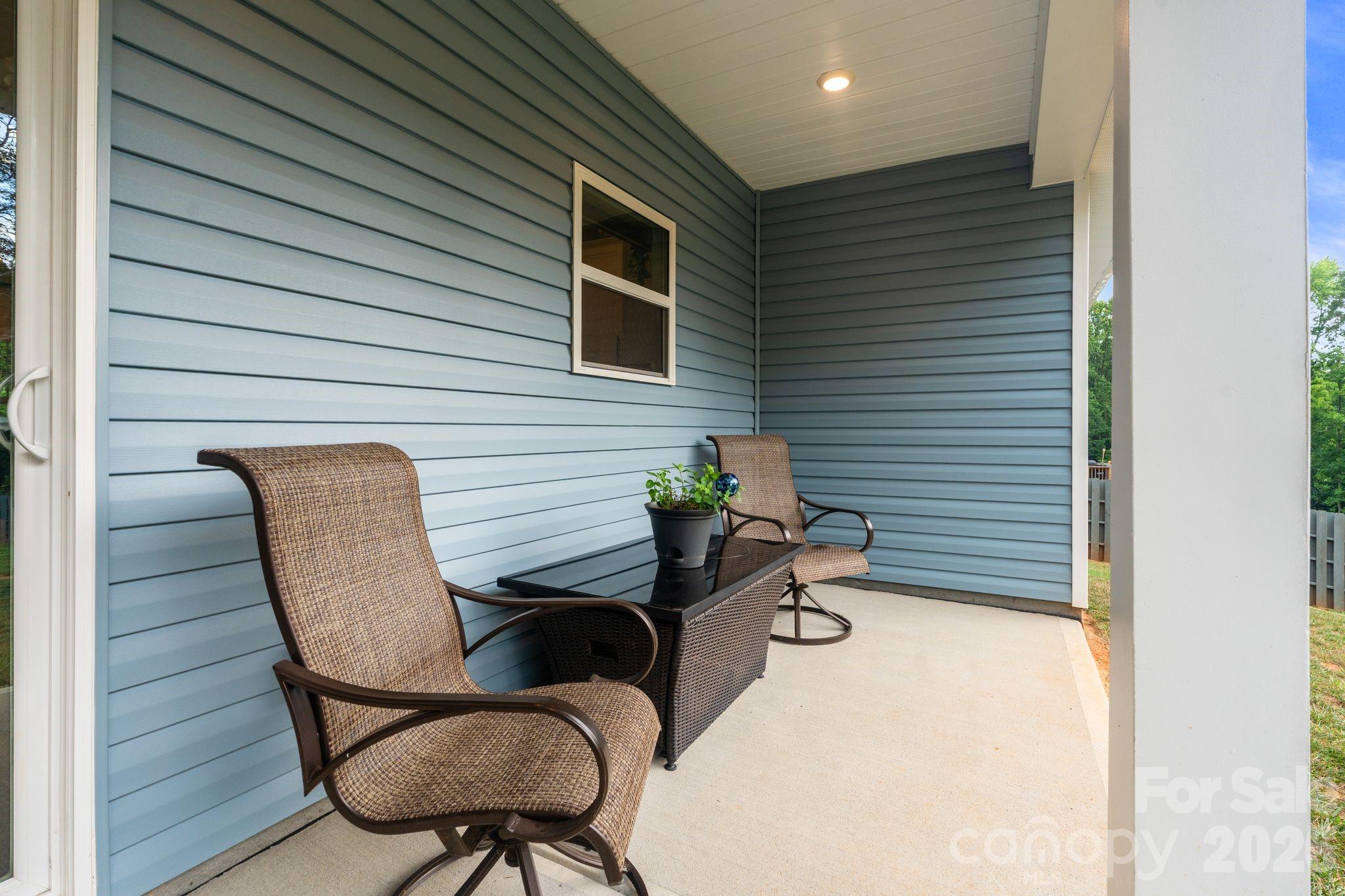 Covered Rear Porch - 1002 Westminster Drive, Statesville