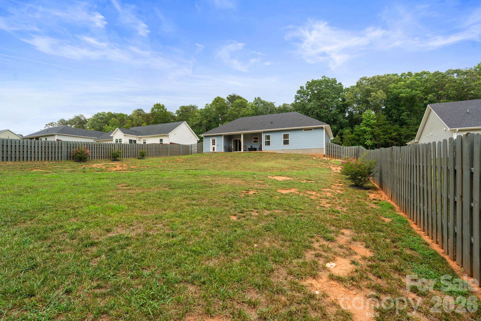 Fenced Backyard - 1002 Westminster Drive, Statesville