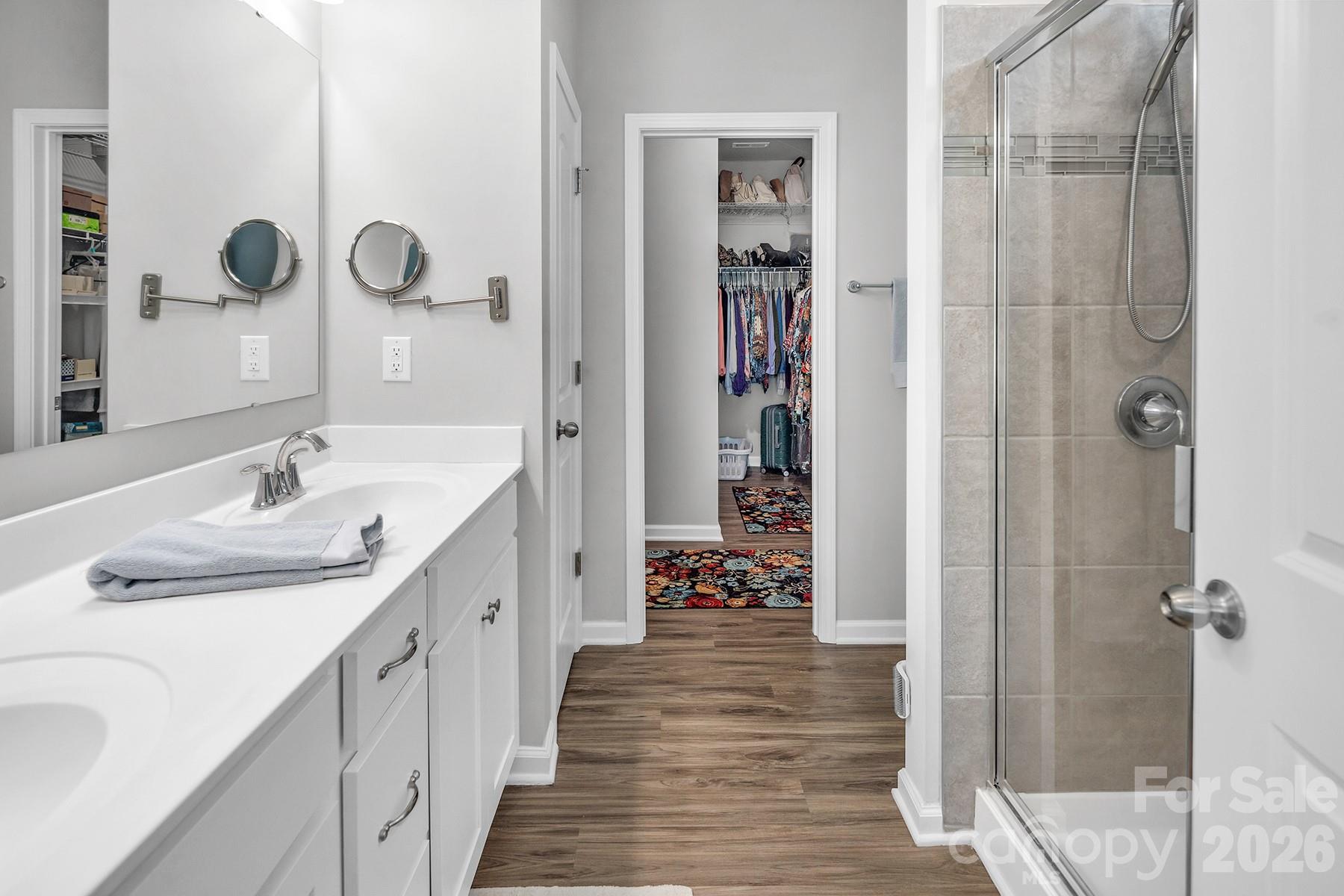Primary Bath with Huge Walk in Closet - 3591 Cerelia Lane, Denver