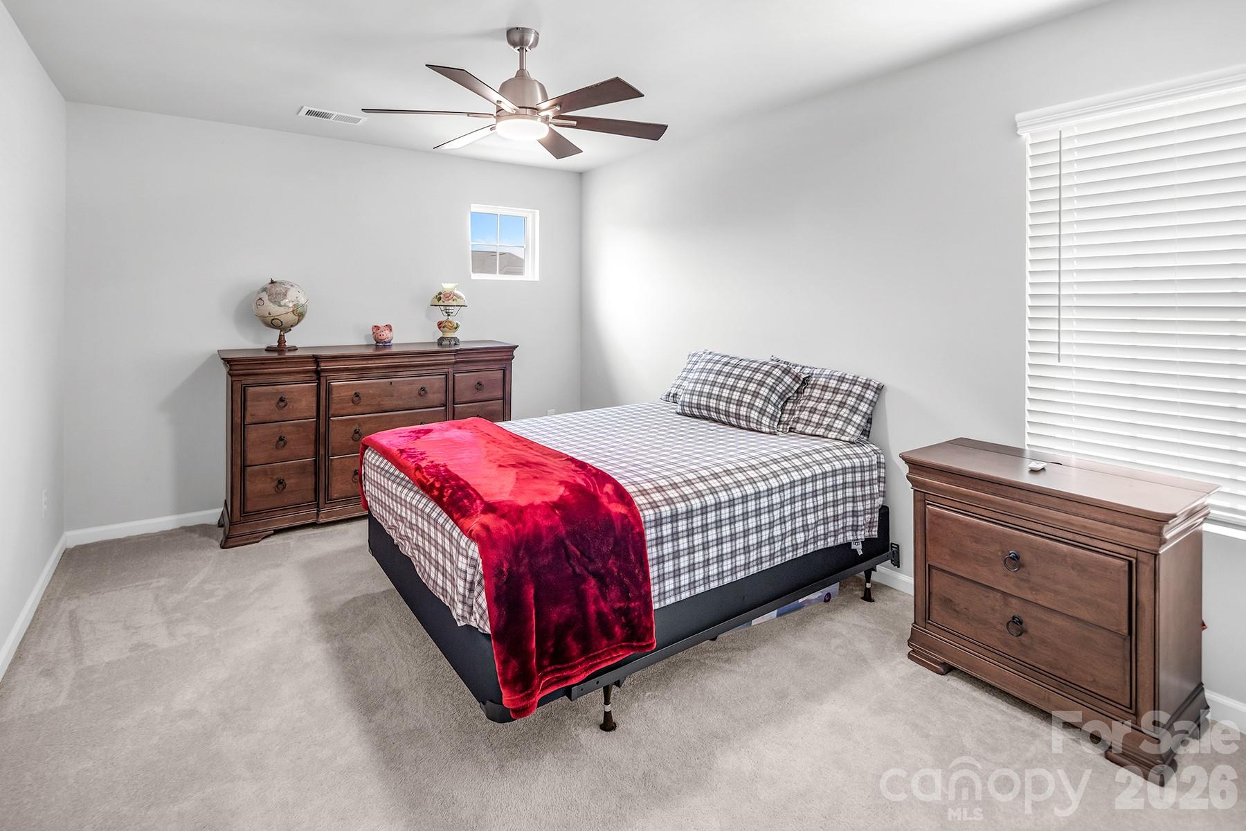 Bedroom 3 upstairs with walk in closet - 3591 Cerelia Lane, Denver