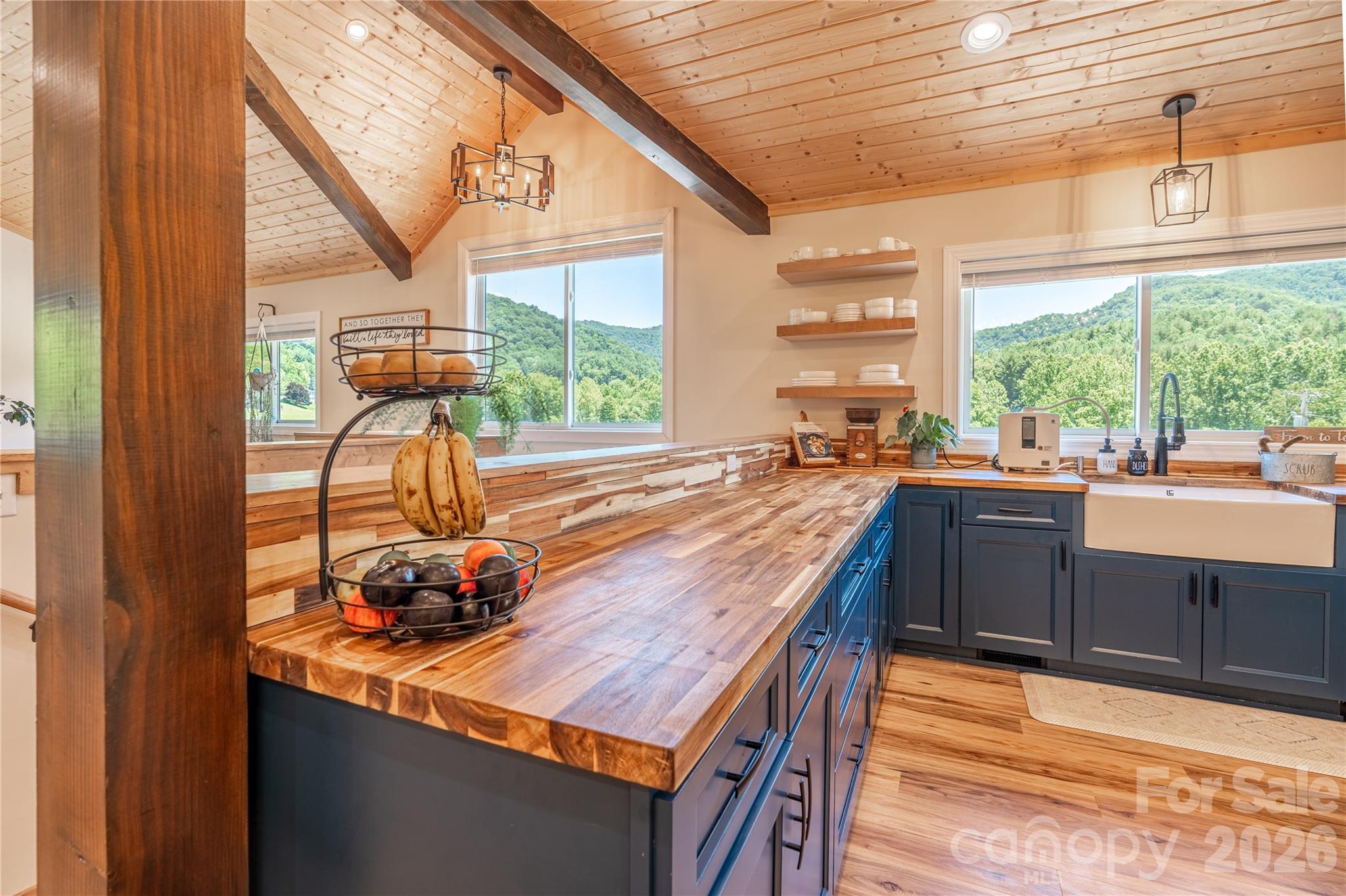 Mountain Views from Large Kitchen Windows - 793 State Highway 197 South, Burnsville