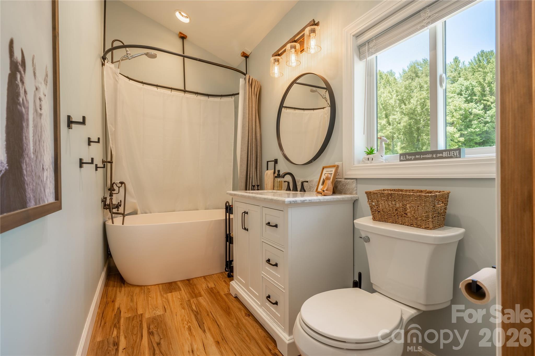 Primary Bath with Stone Soaking Tub - 793 State Highway 197 South, Burnsville