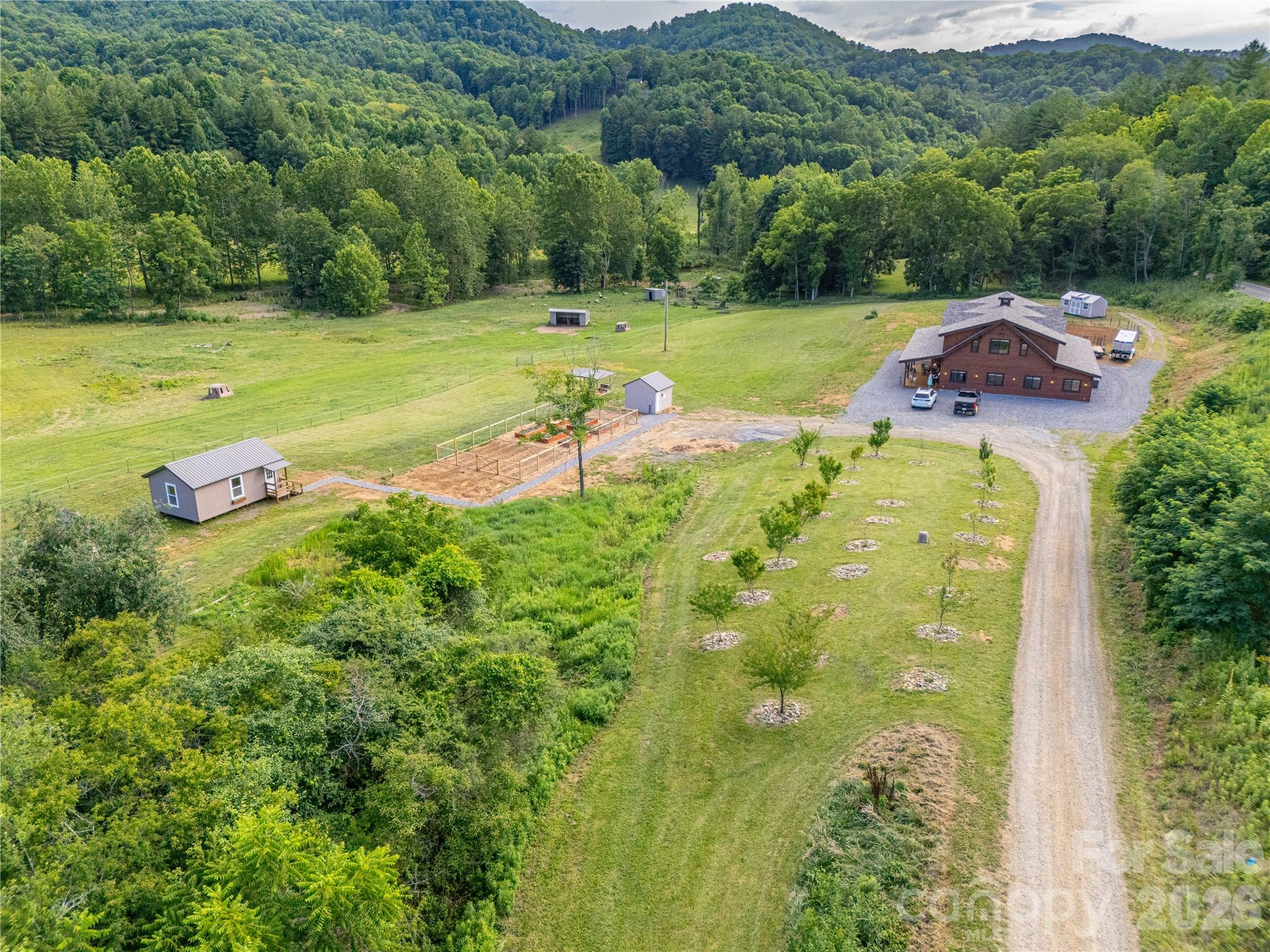 Property Entrance & Orchard - 793 State Highway 197 South, Burnsville