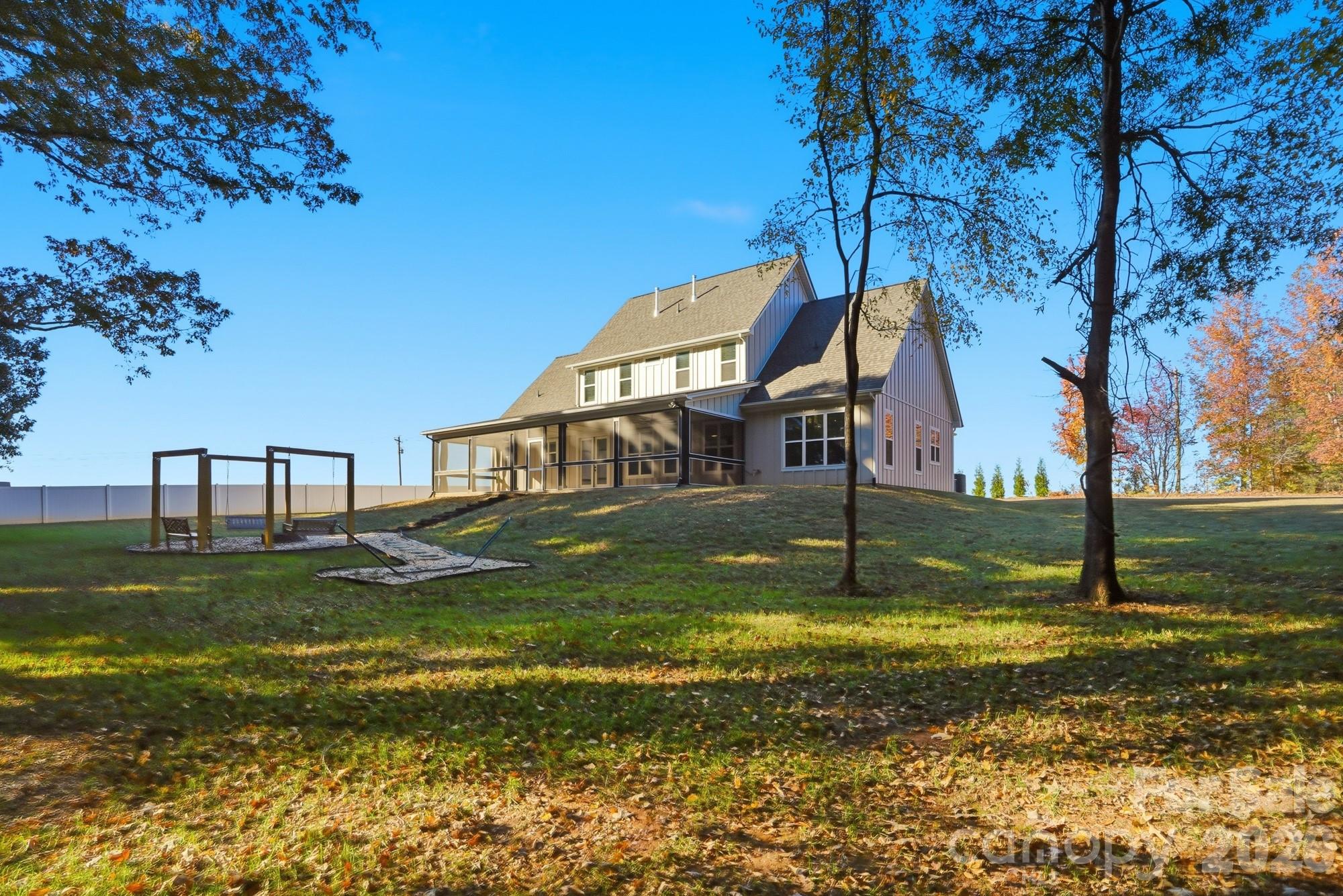 Back of Home - 4105 Parkwood School Road, Monroe