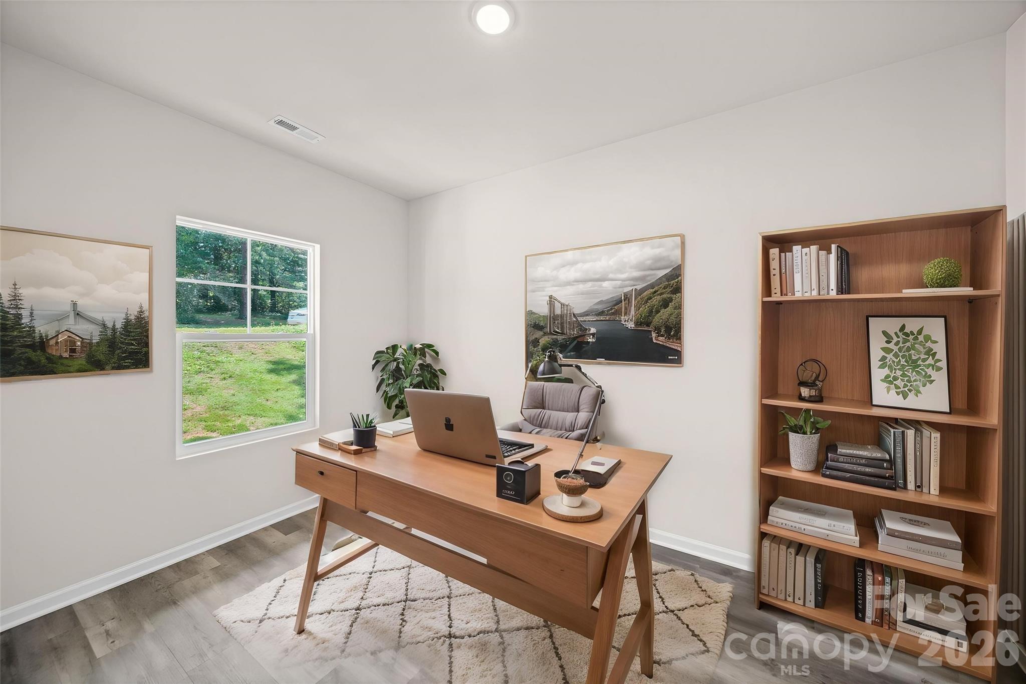 Virtual Staged Study - 470 Woodberry Drive, Mooresville
