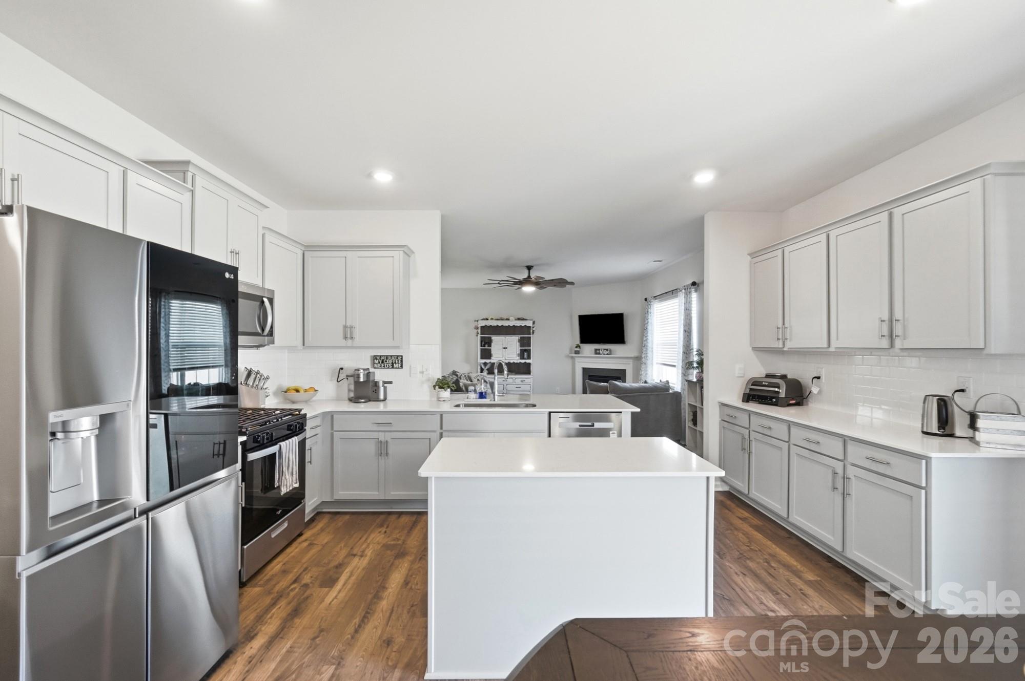The InstaView refrigerator and gas range are included—just move in and start cooking. - 170 Giant Oak Avenue, Statesville
