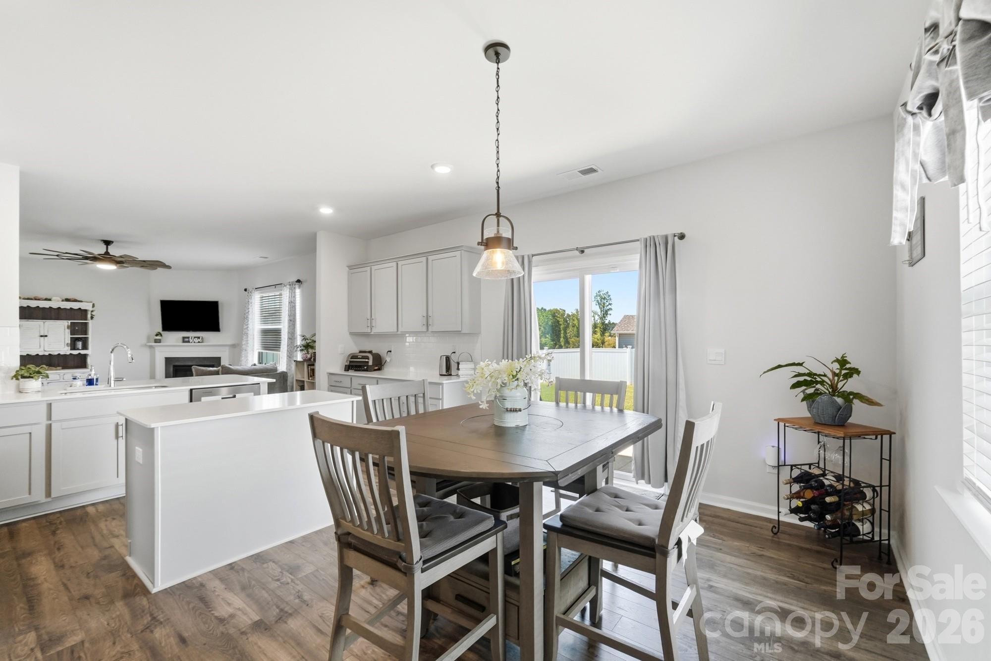 Start every morning with sunshine pouring into the breakfast nook. - 170 Giant Oak Avenue, Statesville