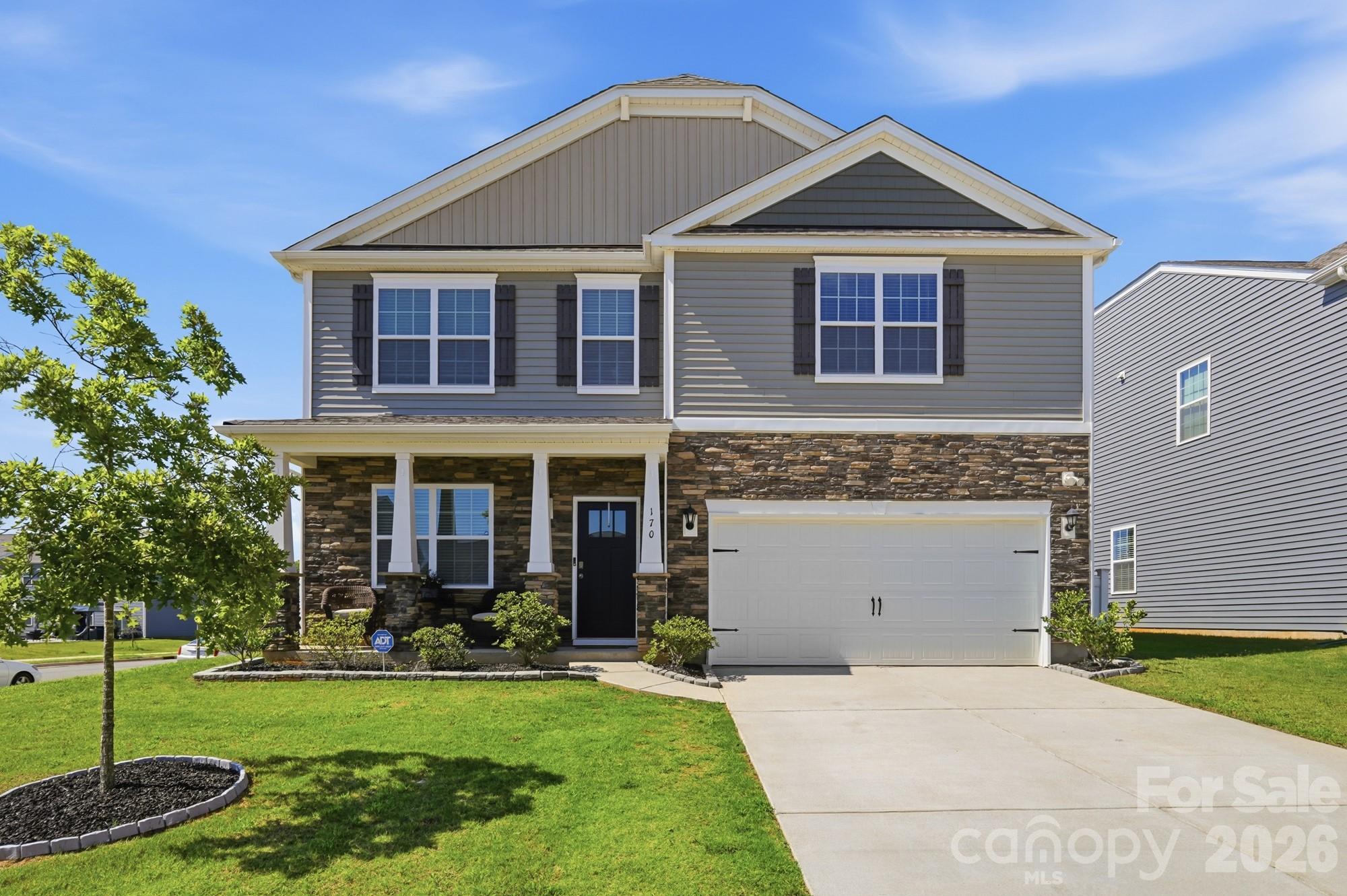 Move-in ready with beautiful curb appeal and modern style. - 170 Giant Oak Avenue, Statesville