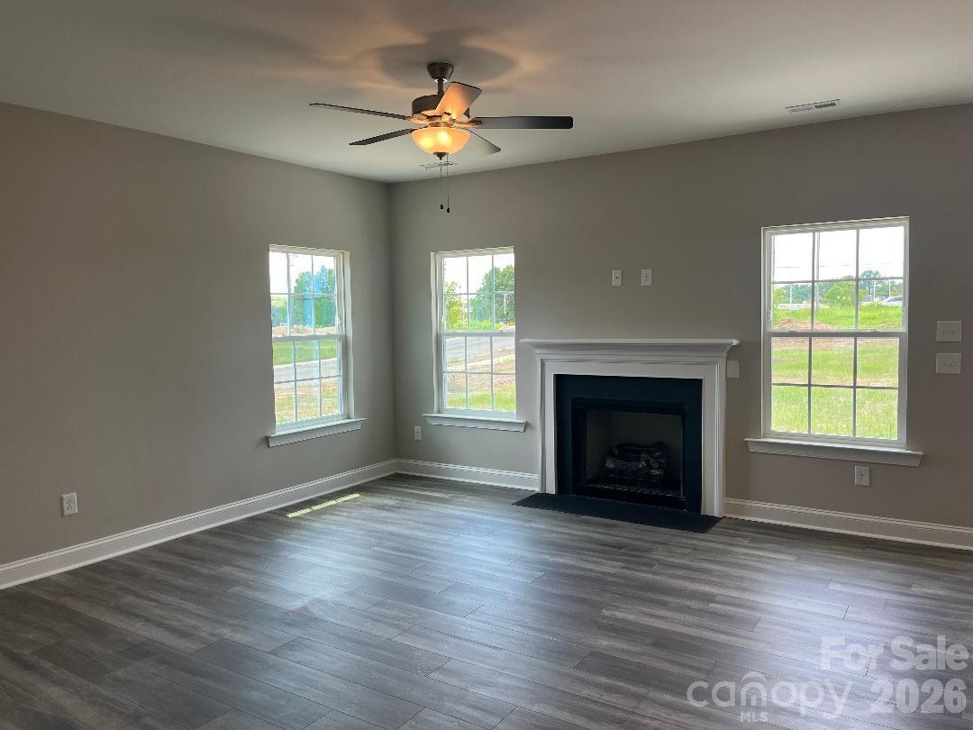 Living Room w/ Fireplace - 248 Corrie Ann Drive, Concord