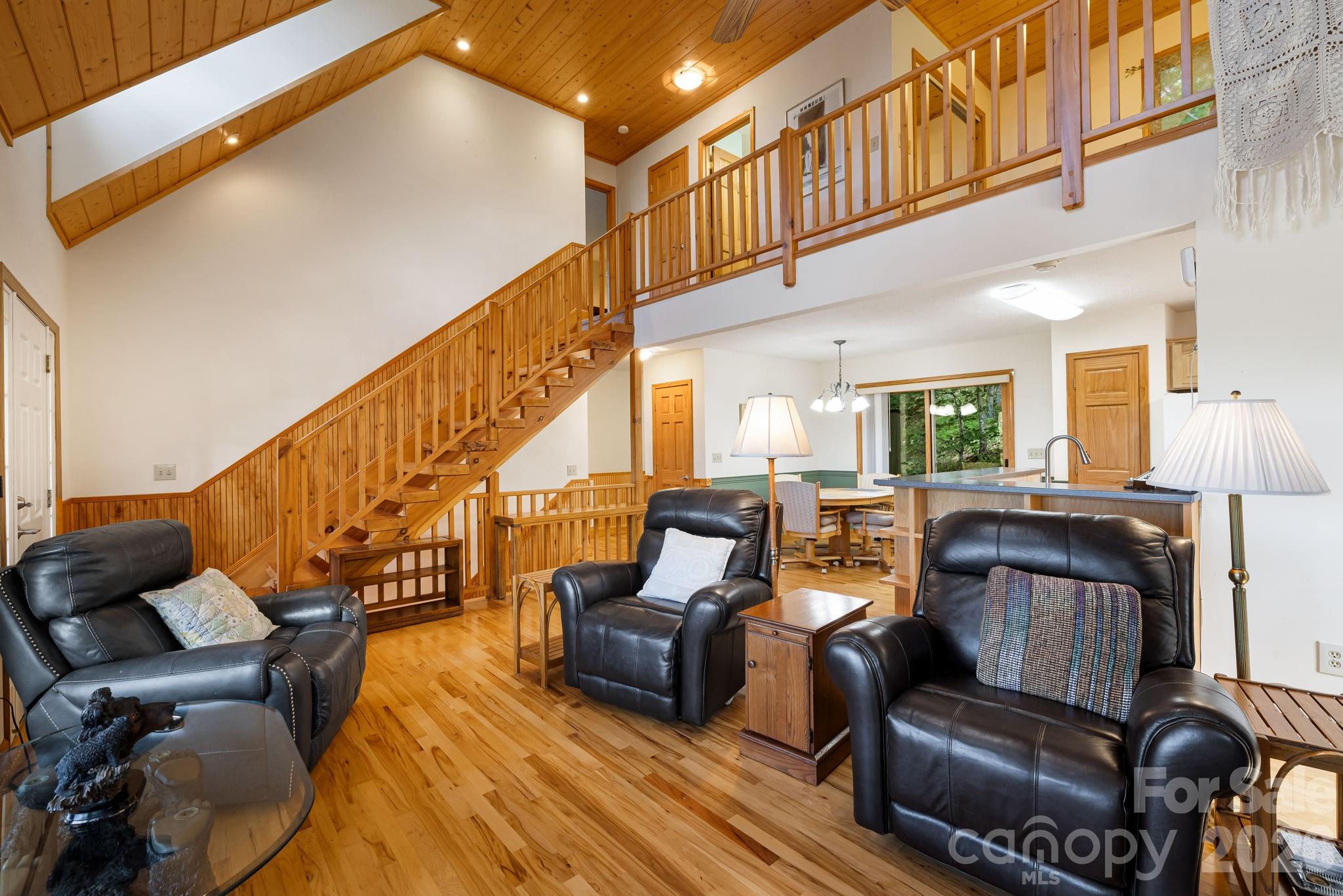 Great Room - 299 Basswood Road, Hot Springs
