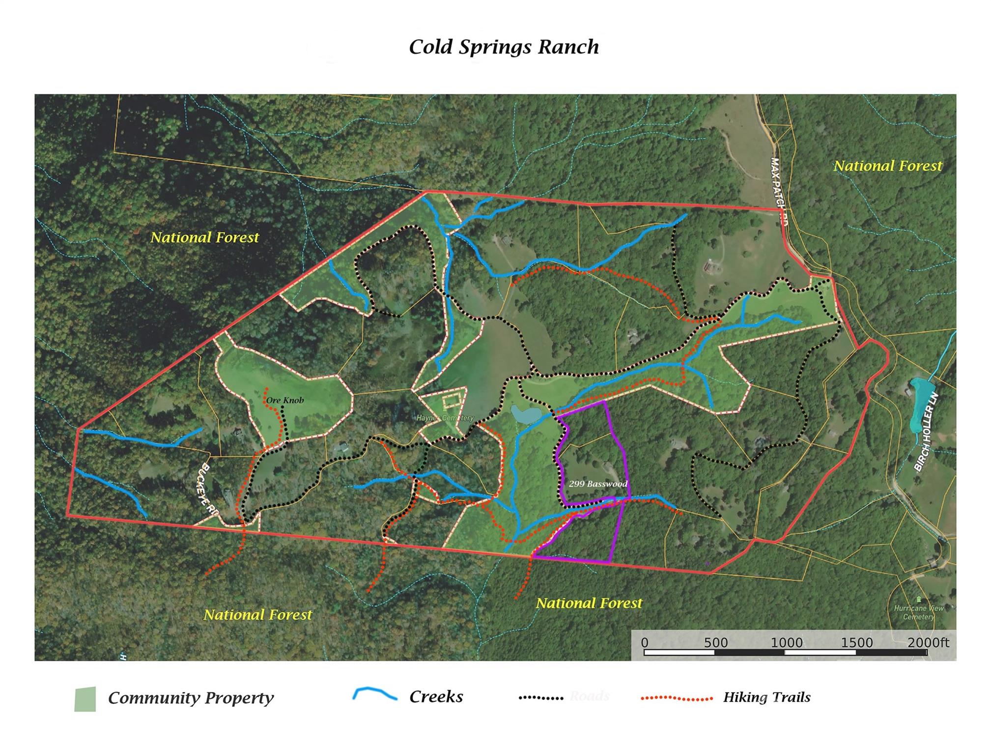 Cold Springs Ranch with greenspace - 299 Basswood Road, Hot Springs