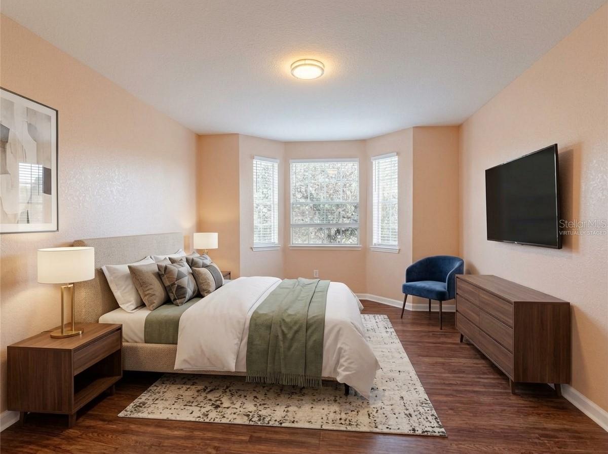 This listing includes virtually staged images created with AI to demonstrate space potential. Fixtures, finishes, and dimensions may not exactly reflect the current state of the property. - 709 TERRACE RIDGE CIR #709, DAVENPORT