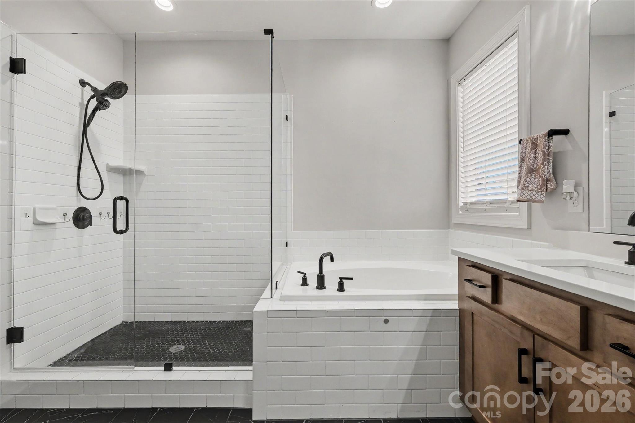 Primary Bath Frameless showeer - 3826 Dahlia Drive, Harrisburg