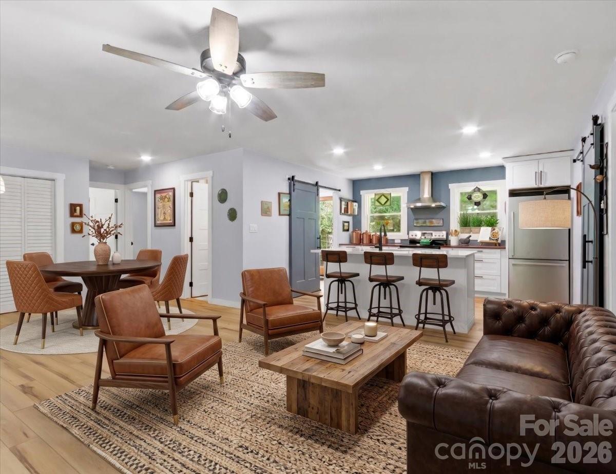 VIRTUAL STAGED LIVING ROOM - 1280 Old Mine Fork Road, Burnsville
