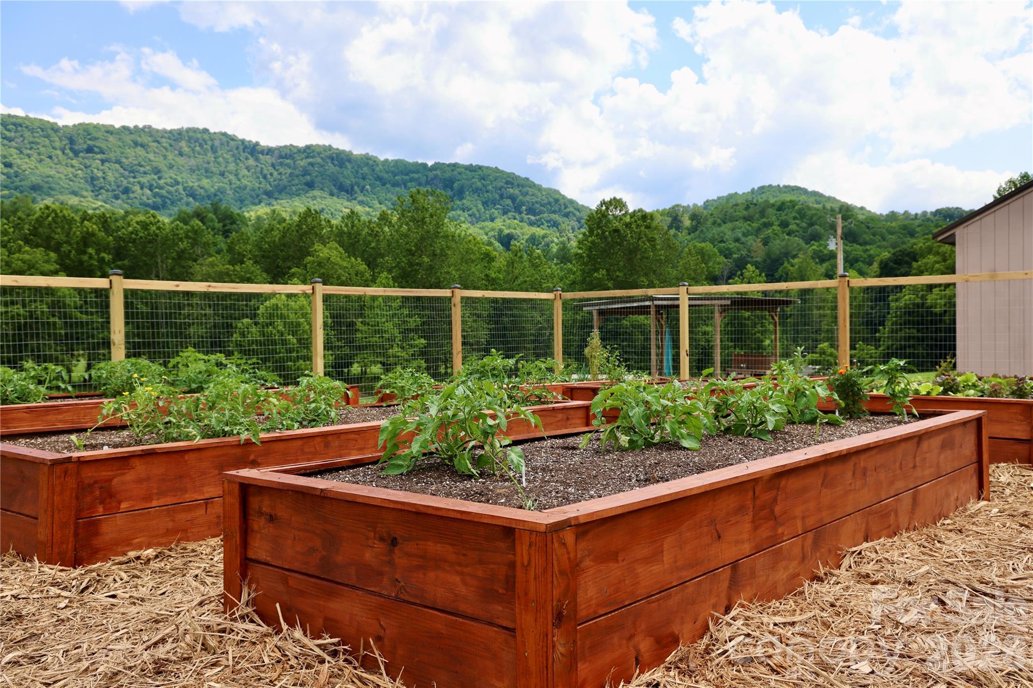 Fenced, Raised Garden Beds - 793 State Highway 197 South, Burnsville