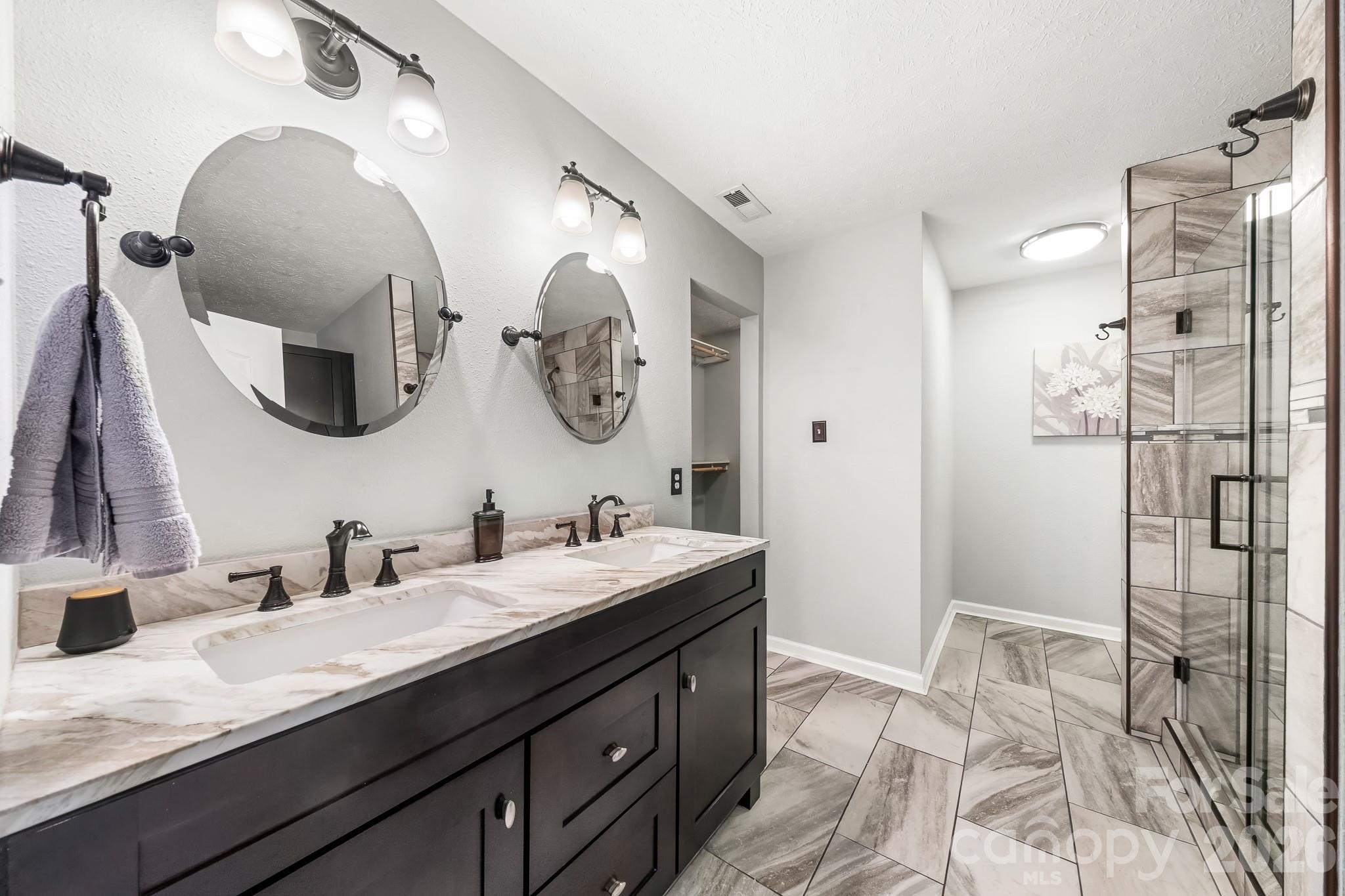 Primary Bath Completely Updated Primary Bath - 191 Old Carriage Road, Clover