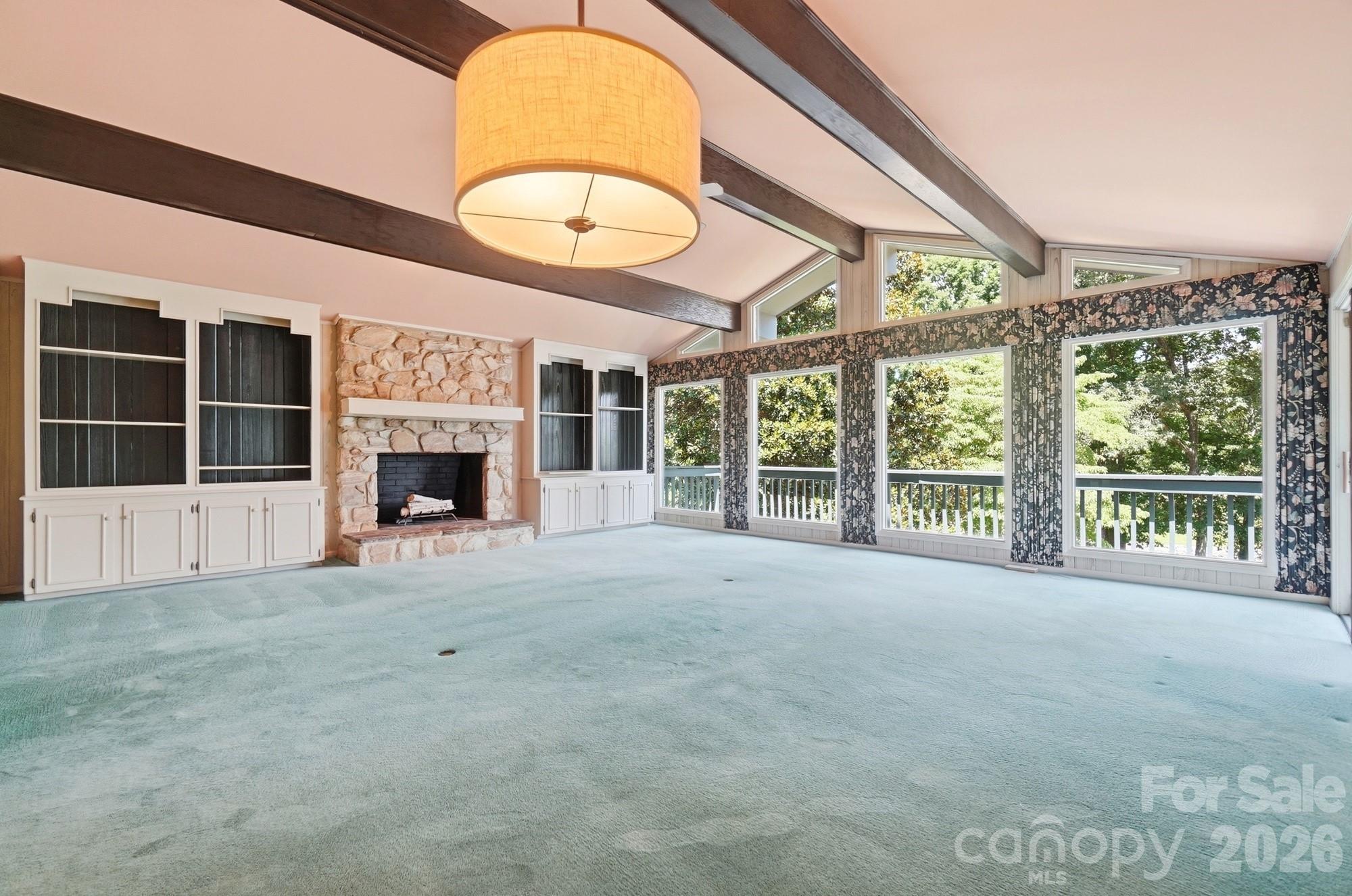 Living Room Overlooking Loch Heather - 1507 Heatherloch Drive, Gastonia