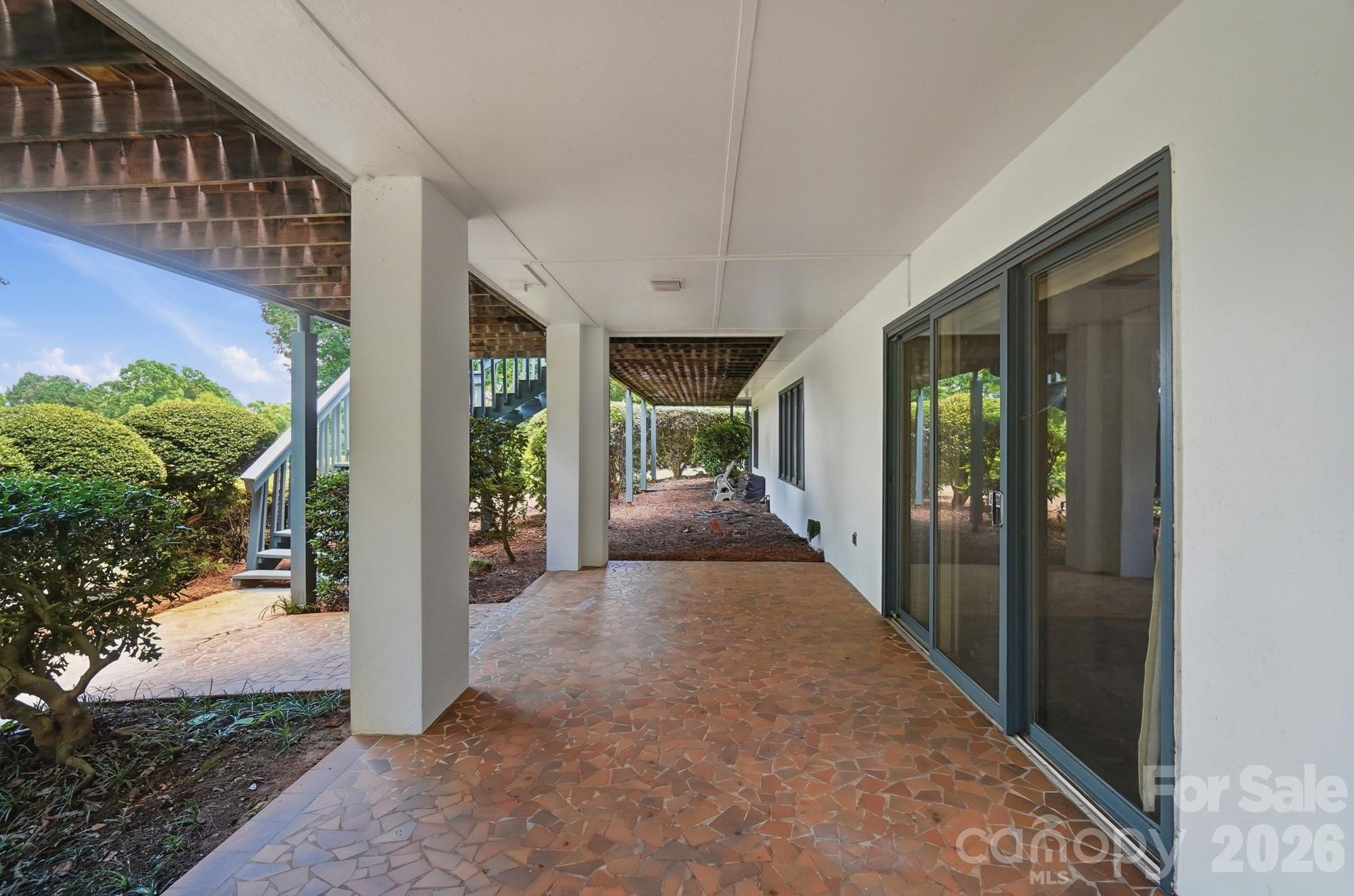 Patio Off Rec Room - 1507 Heatherloch Drive, Gastonia