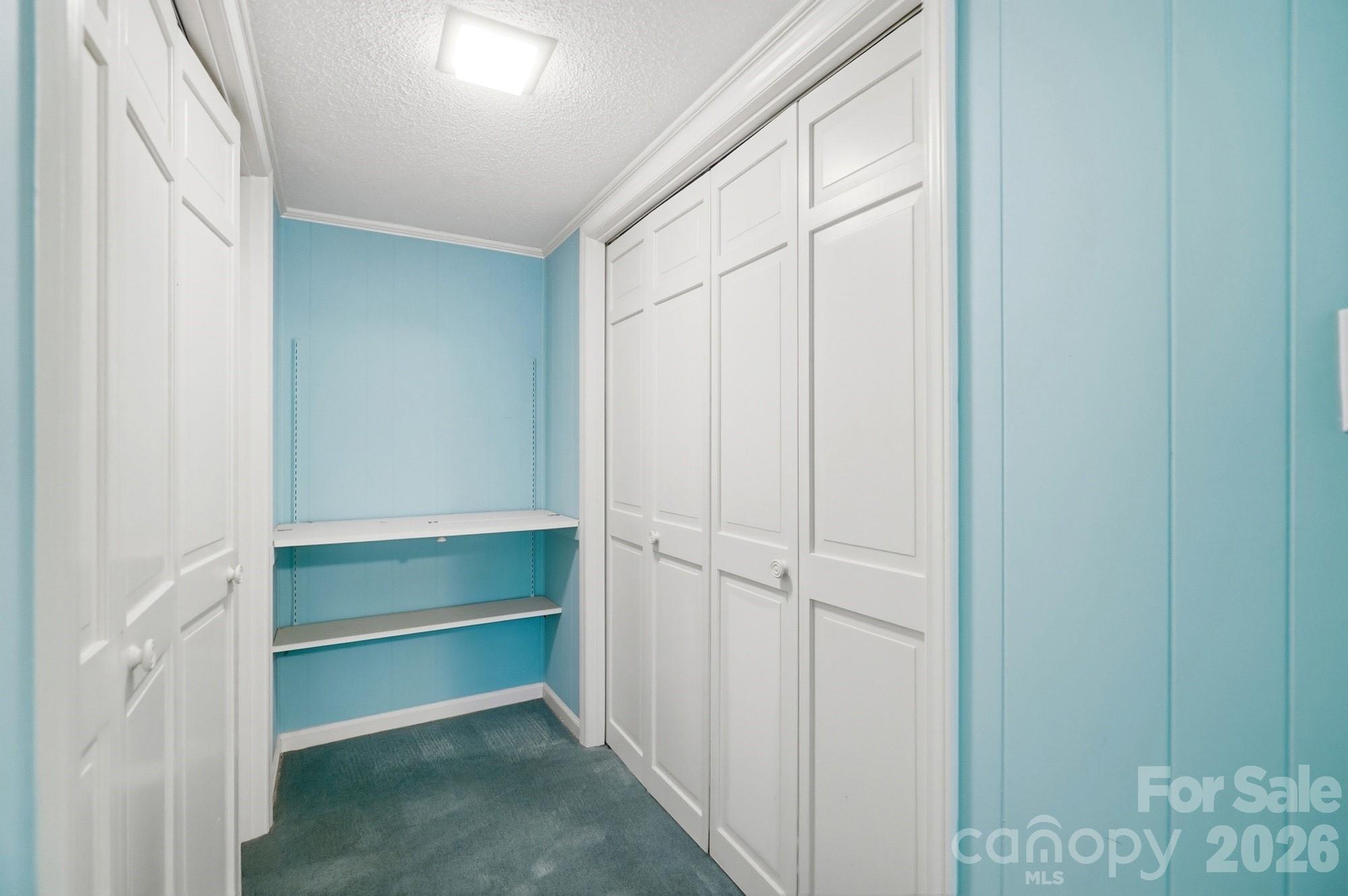 Lower Level Bedroom 2 Closets - 1507 Heatherloch Drive, Gastonia