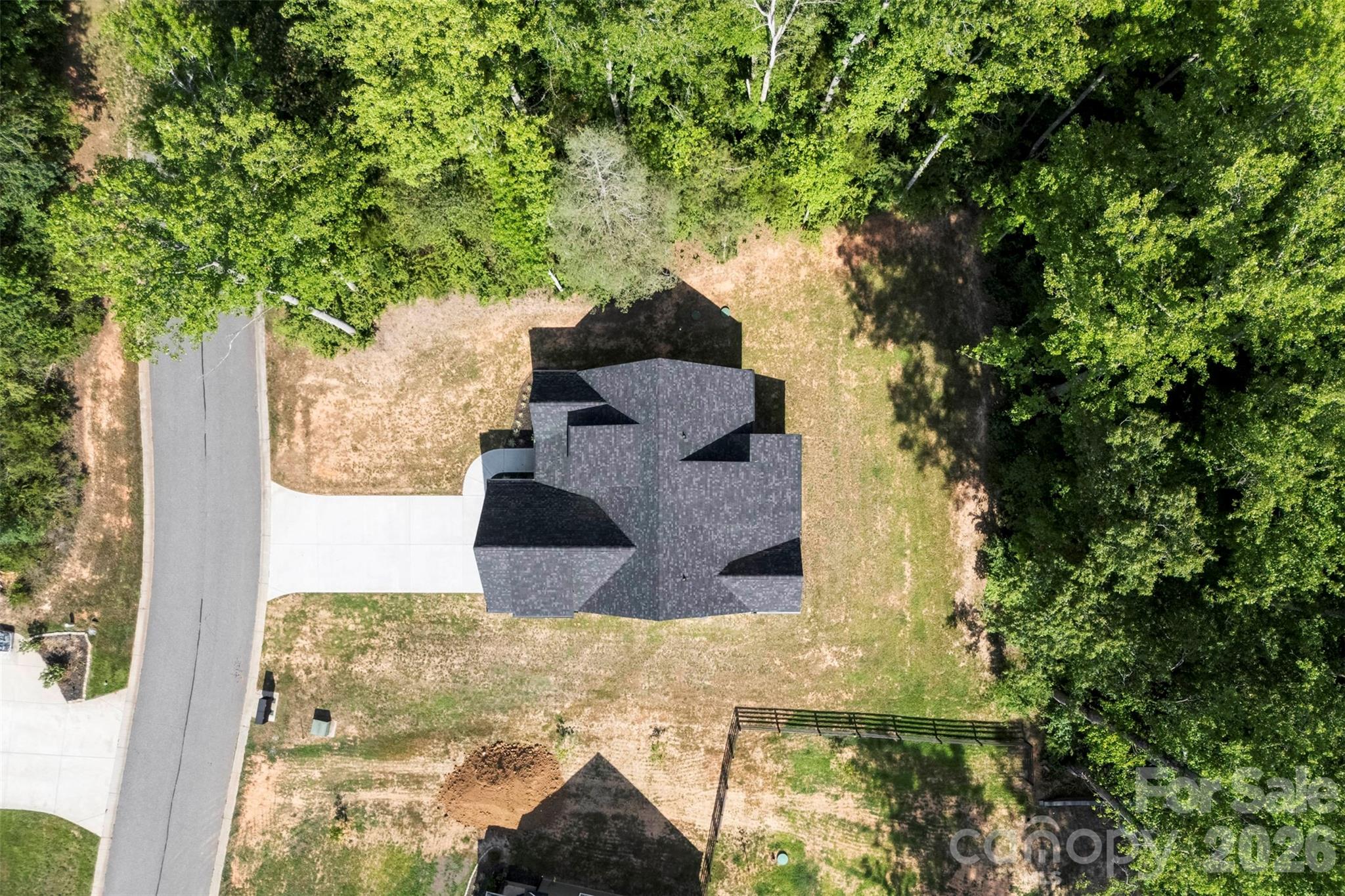 Trees to the left and behind you - 5005 Oconee Drive, Stanley