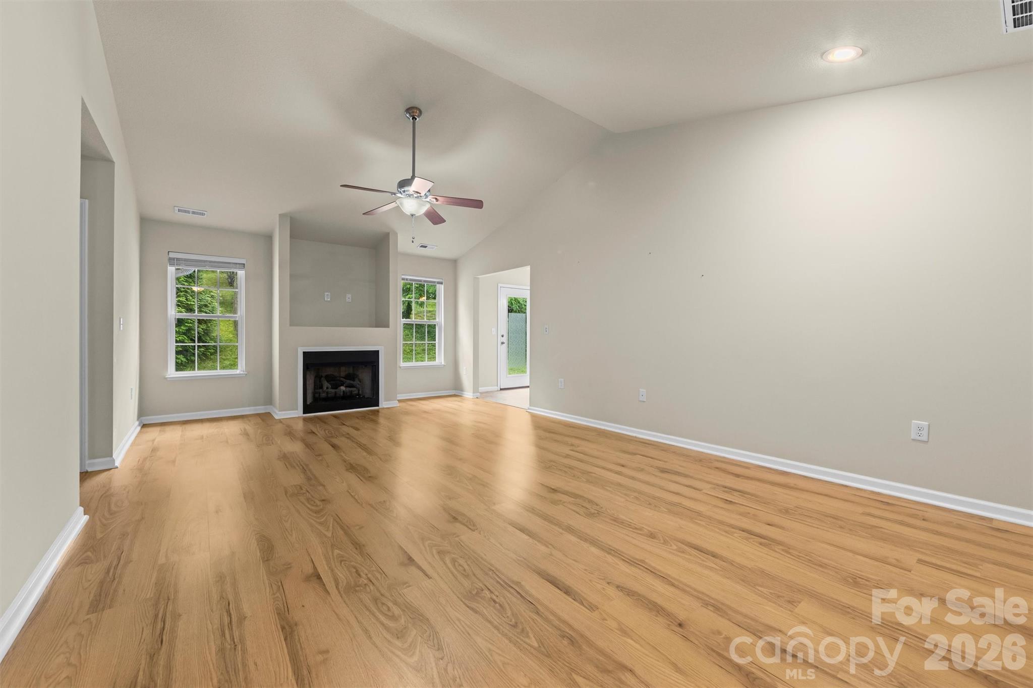 Living Room with Fire Place - 58 Lilac Fields Way, Arden