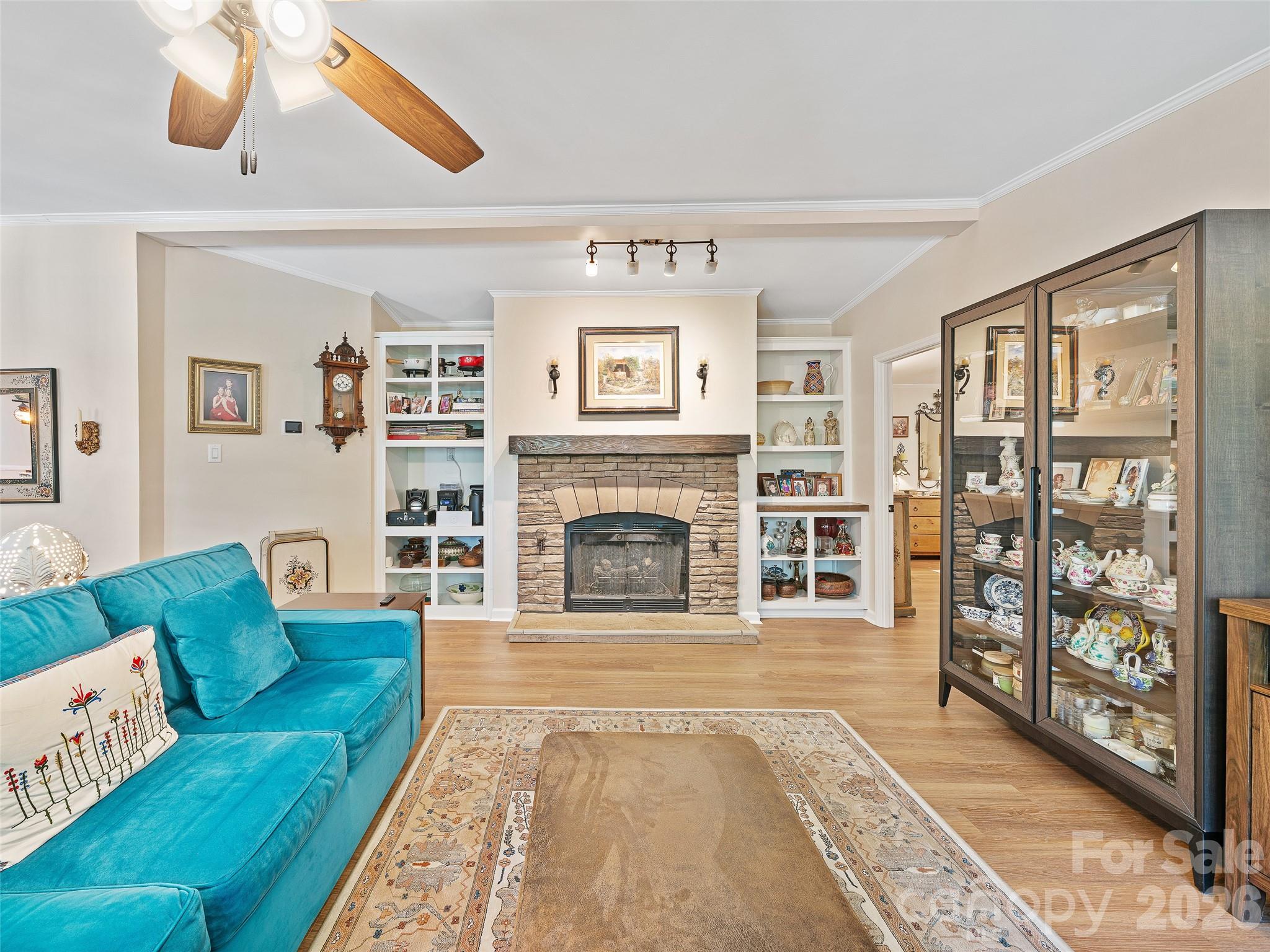 living room - 201 Franklin Village Road, Spruce Pine