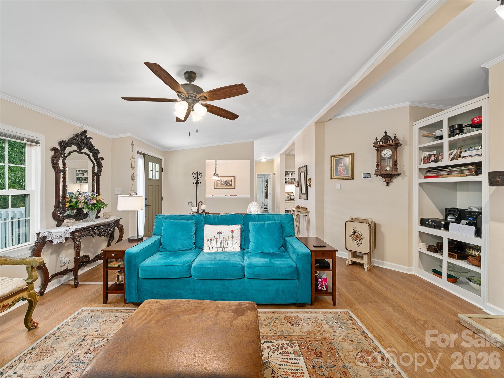 living room - 201 Franklin Village Road, Spruce Pine