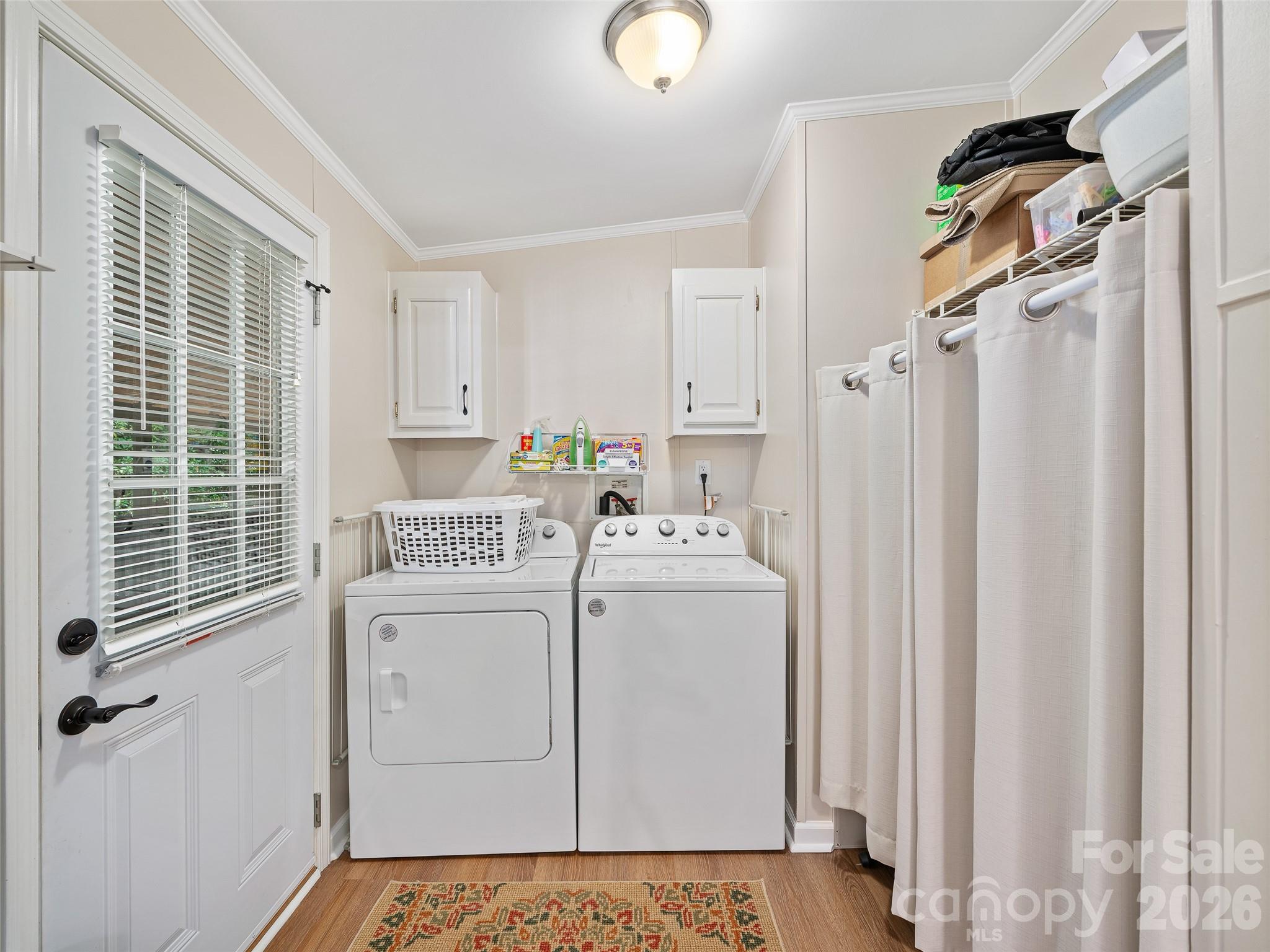 laundry room - 201 Franklin Village Road, Spruce Pine