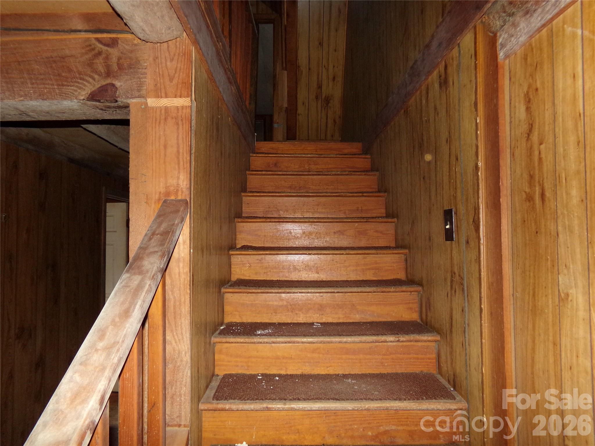Stairway Inside - 627 Bolick Road, Fort Mill