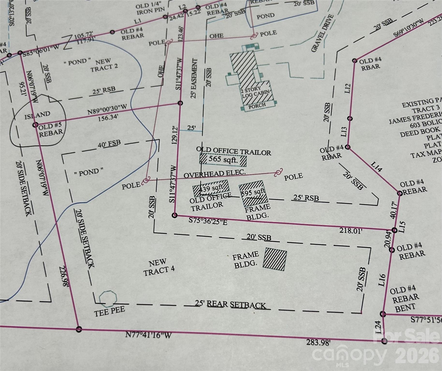 Jamie Back Tax Map Lot includes Lake Access - 627 Bolick Road, Fort Mill