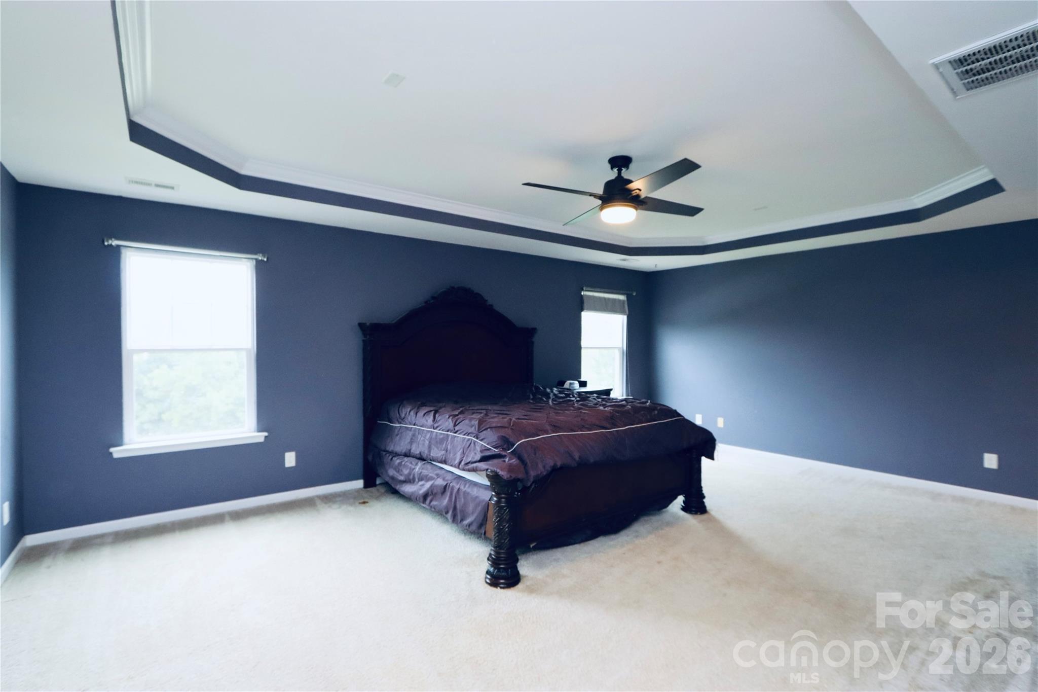 Huge Master Bedroom with Tray Ceiling - 3586 Larkhaven Avenue SW, Concord