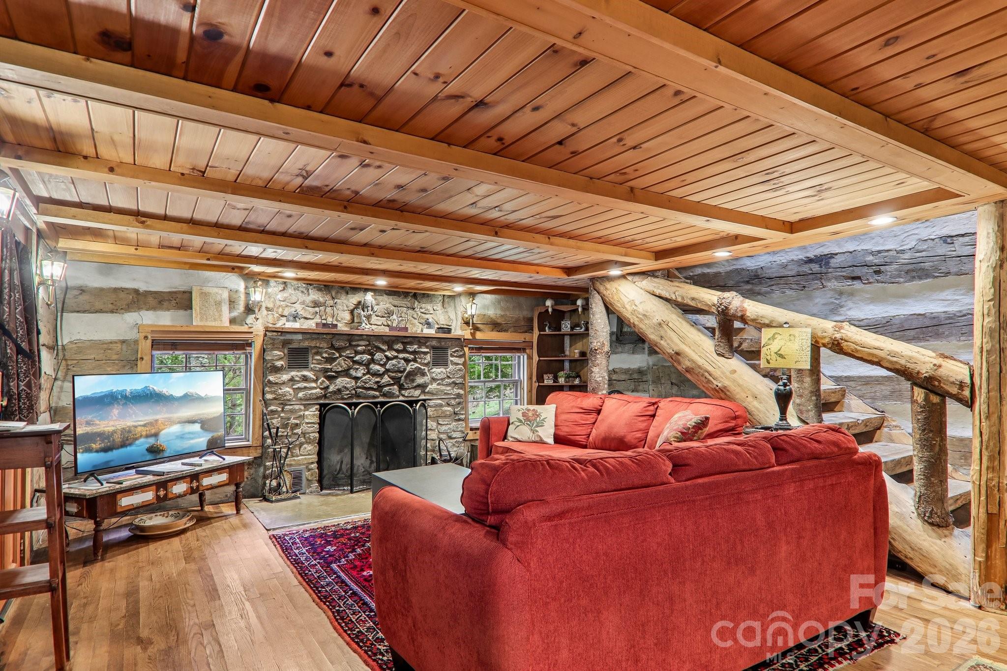 Open Great Room - 251 Village Lane, Mars Hill