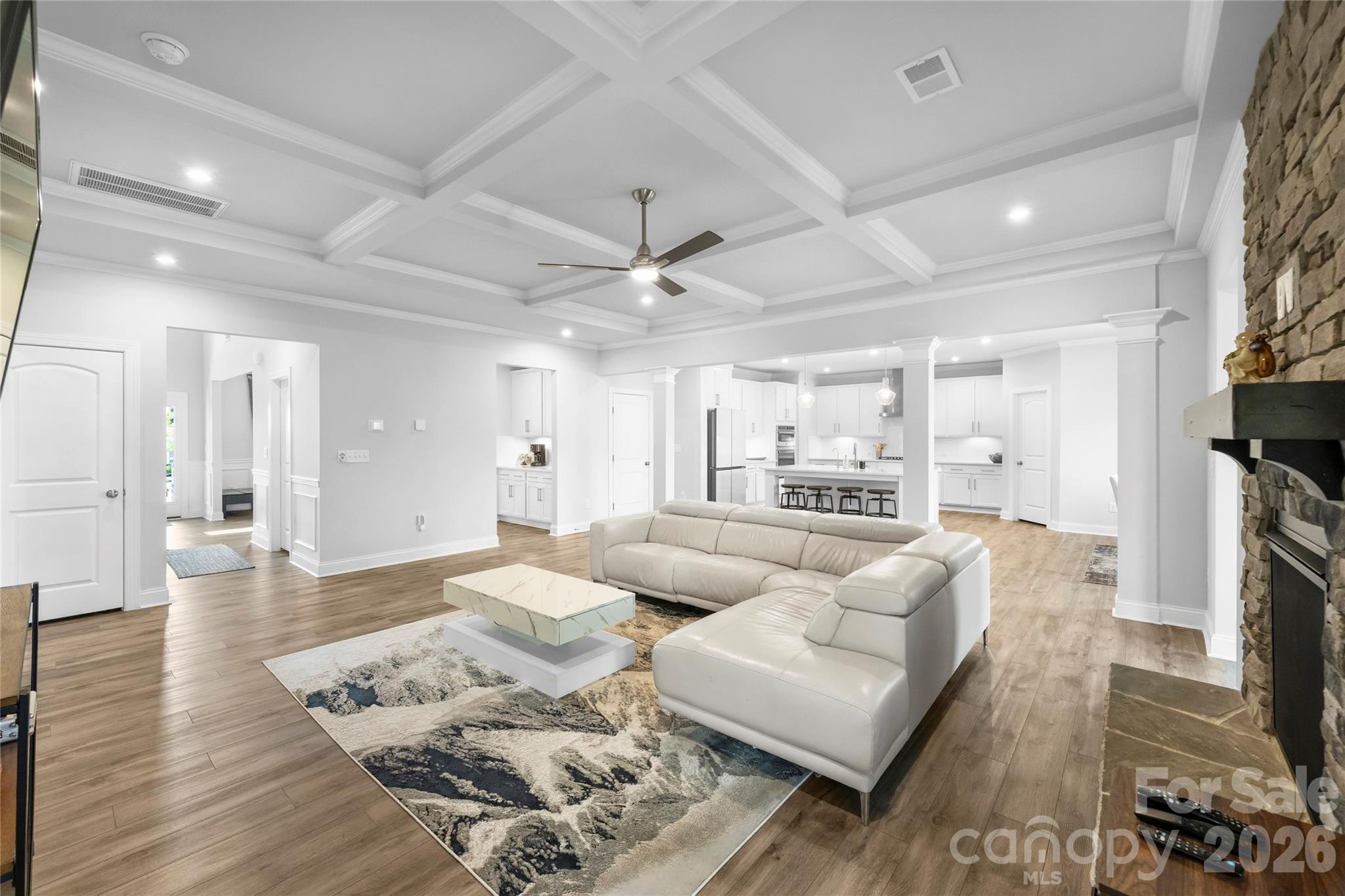 Comfortable living with room to spread out. - 1402 Ashe Meadow Drive, Indian Trail