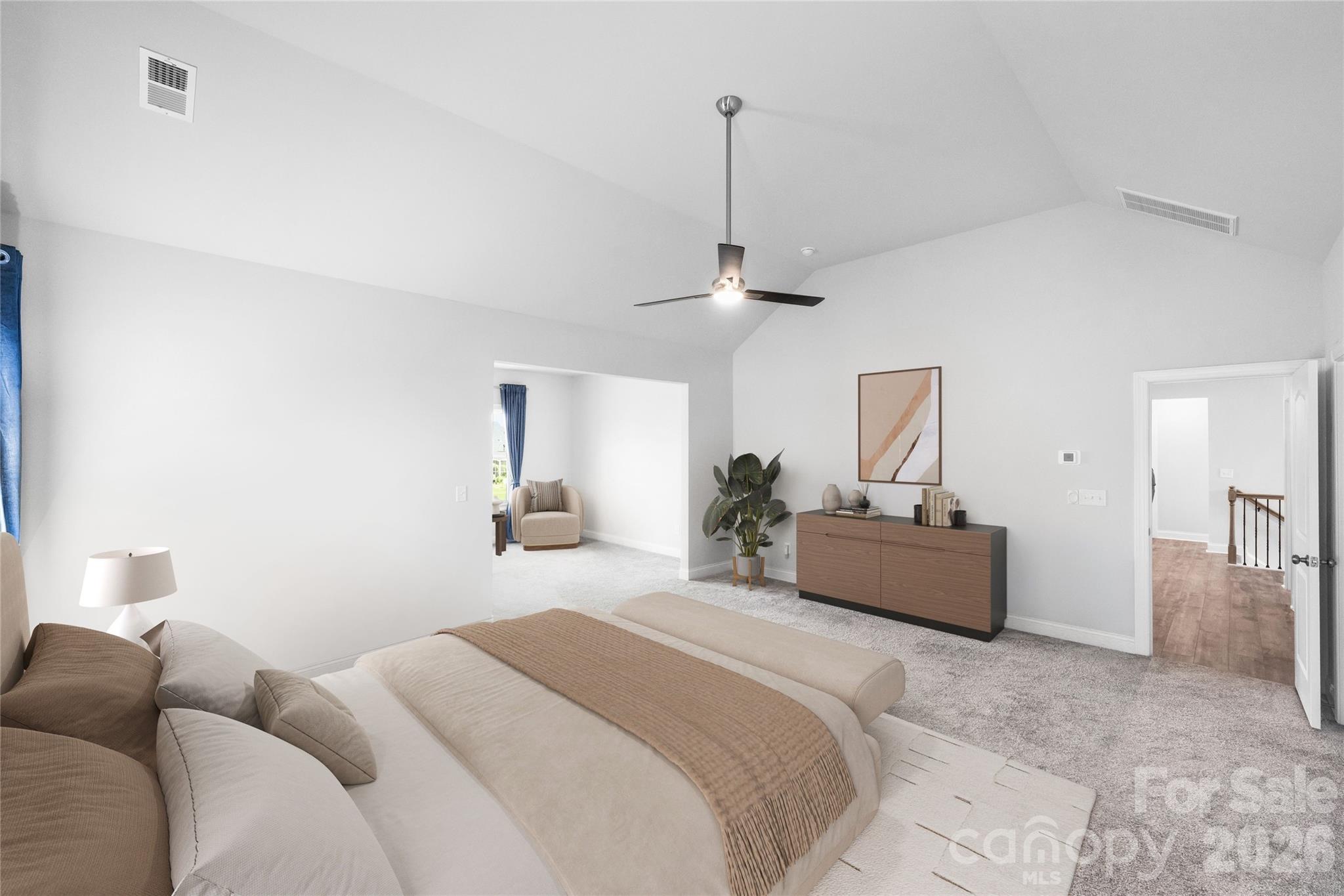 Elevated ceilings create an even greater sense of space. - 1402 Ashe Meadow Drive, Indian Trail