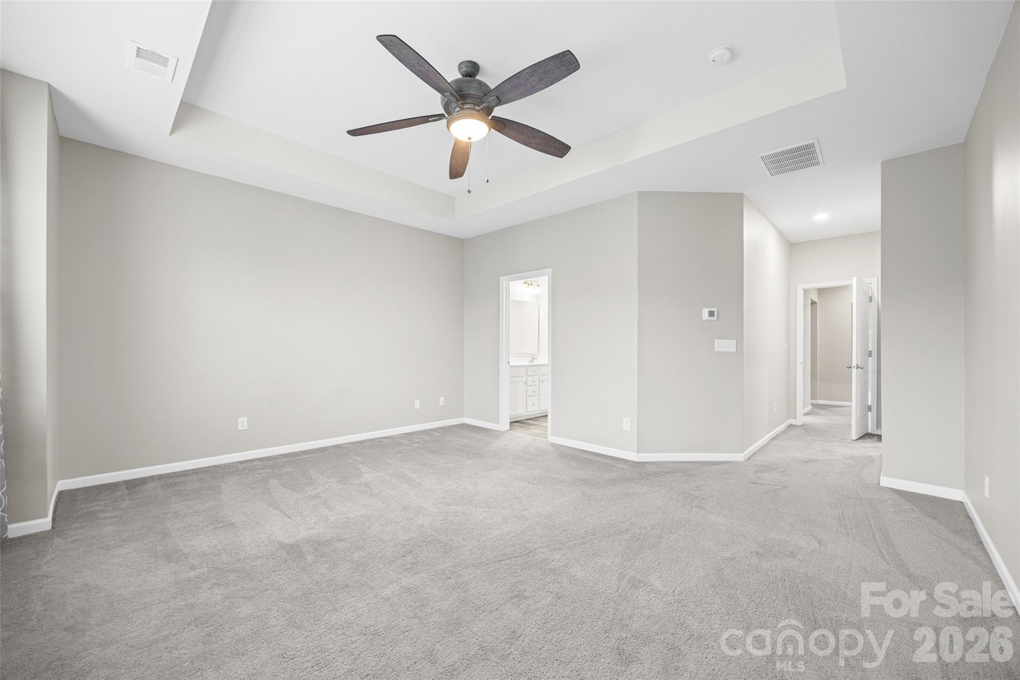 Primary Bedroom with Tray Ceiling - 623 Amber Meadows Way, Fort Mill