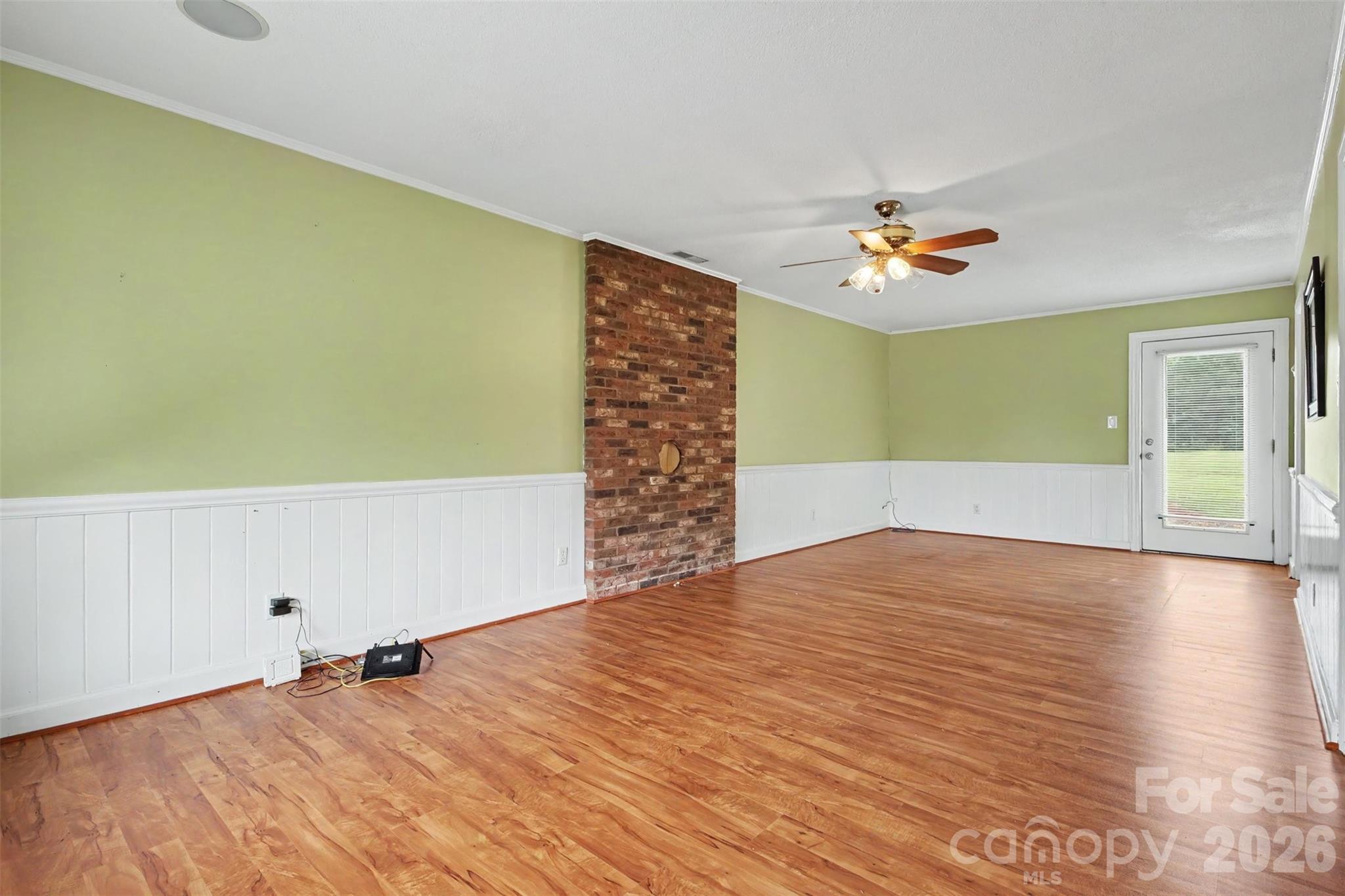 Family Room with Wood Stove working chimney - 155 Park Villa Road, Salisbury