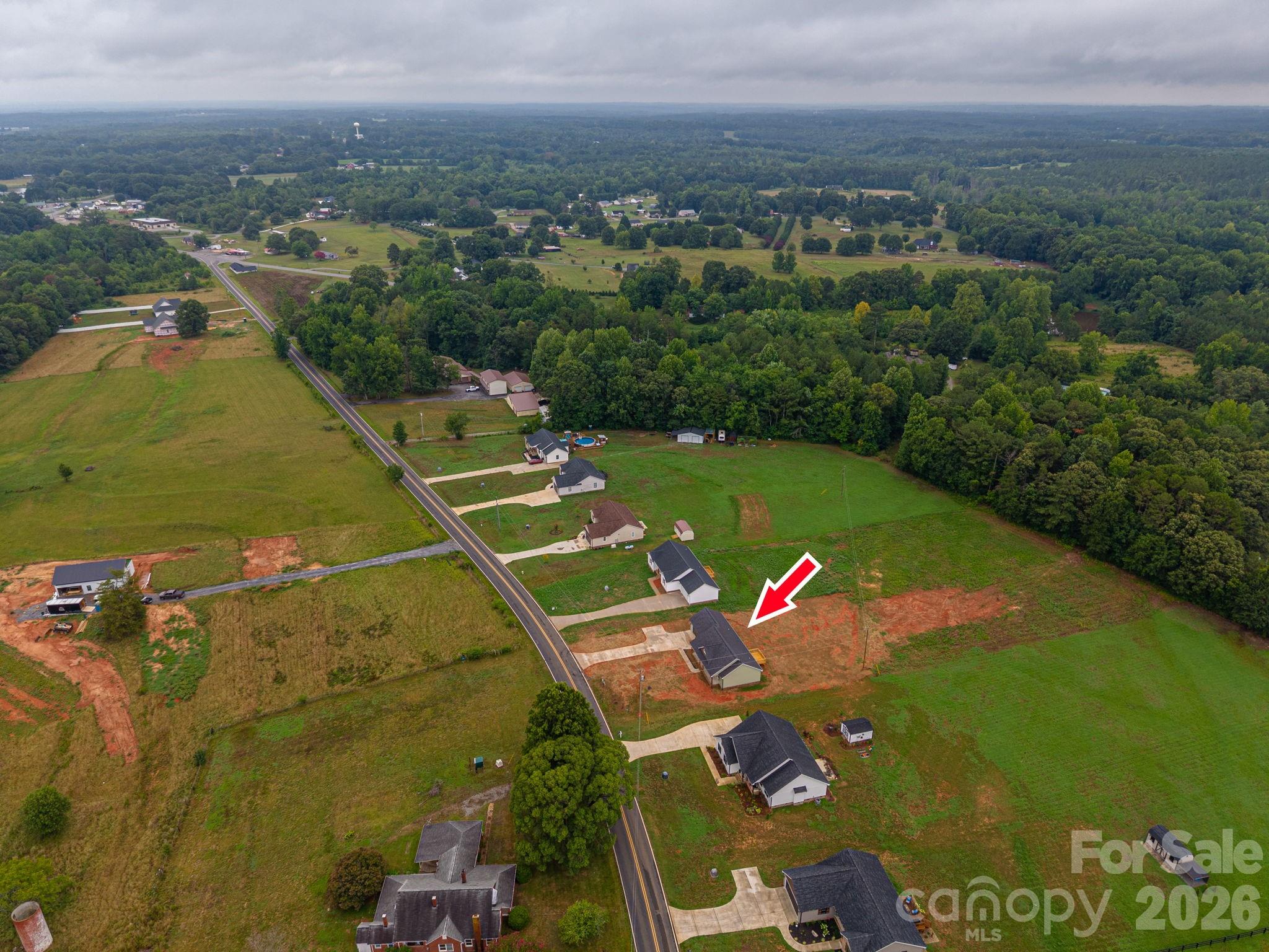 Aerial View of Location - 307 Northbrook III School Road, Vale